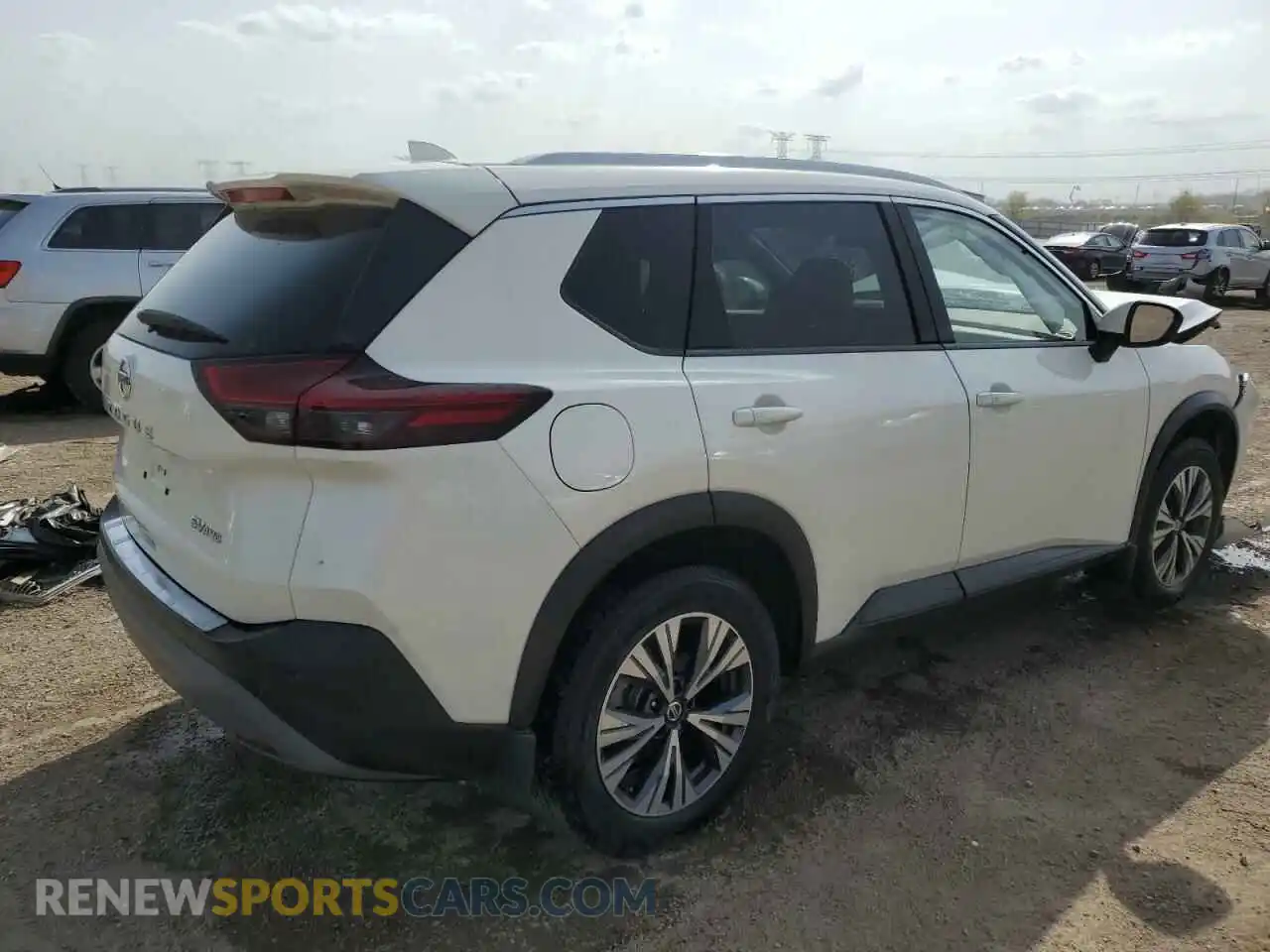 3 Photograph of a damaged car JN8AT3BB5MW205669 NISSAN ROGUE 2021