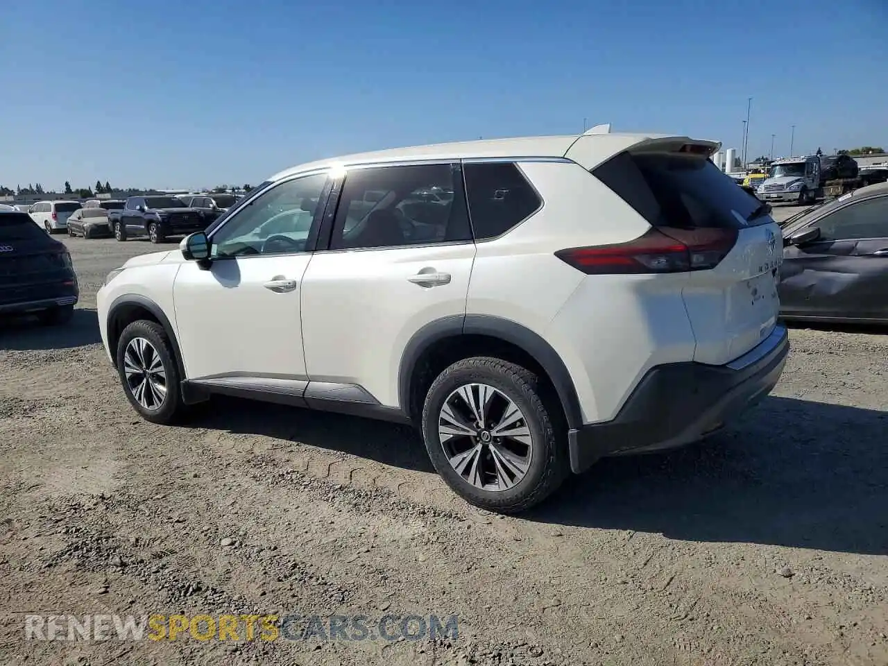2 fotografías del automóvil dañado JN8AT3BB5MW226053 NISSAN ROGUE 2021