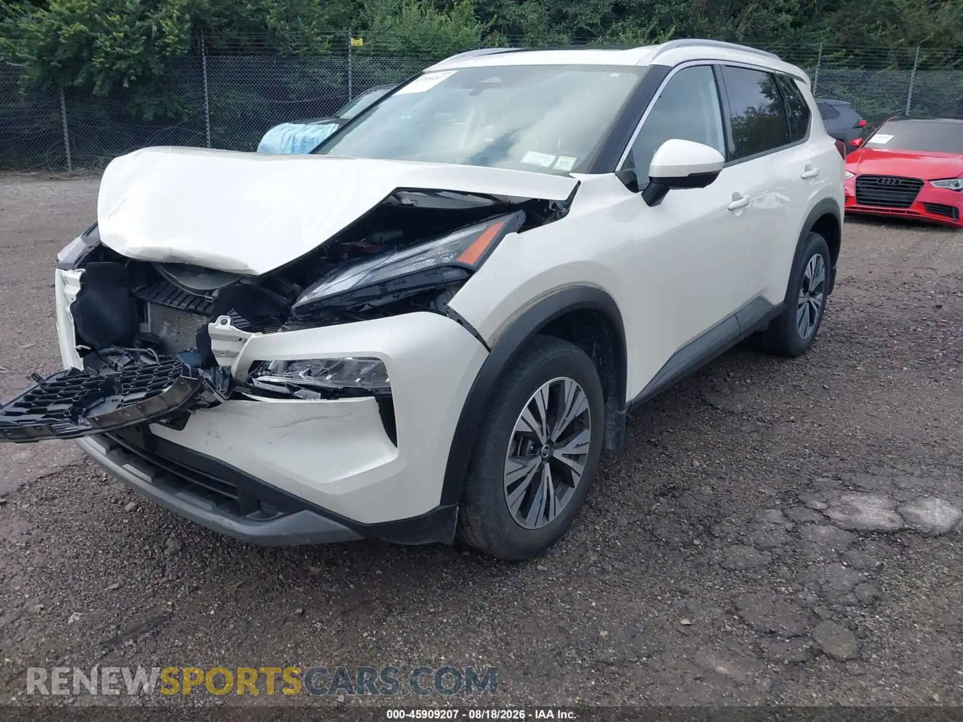 2 Photograph of a damaged car JN8AT3BB6MW201808 NISSAN ROGUE 2021