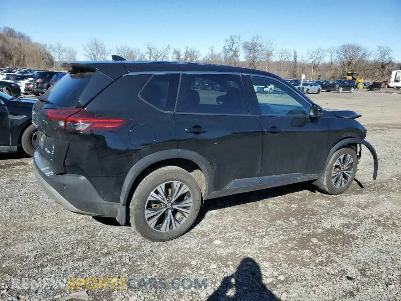 3 Photograph of a damaged car JN8AT3BB7MW201770 NISSAN ROGUE 2021