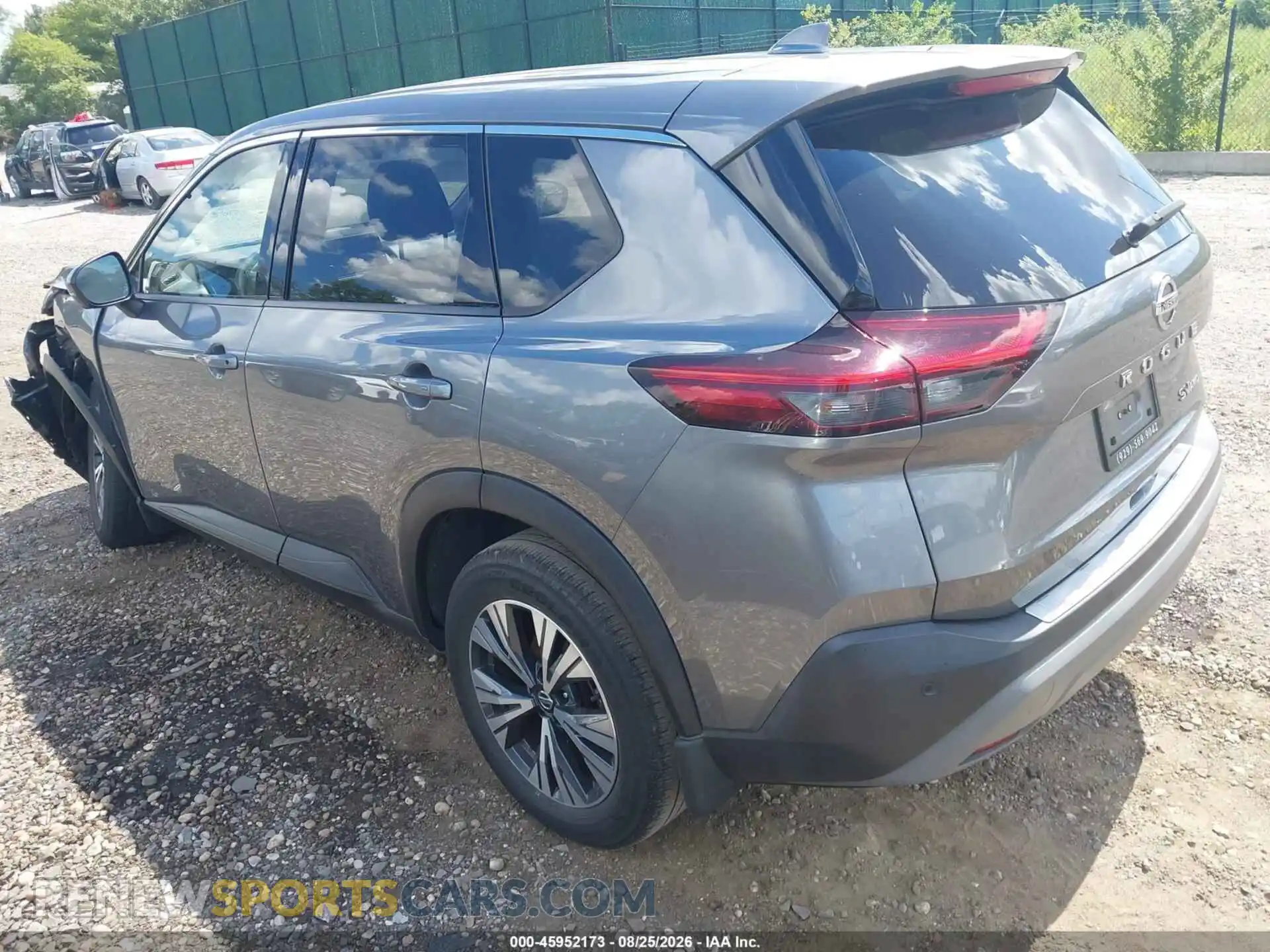 3 Photograph of a damaged car JN8AT3BB7MW201929 NISSAN ROGUE 2021