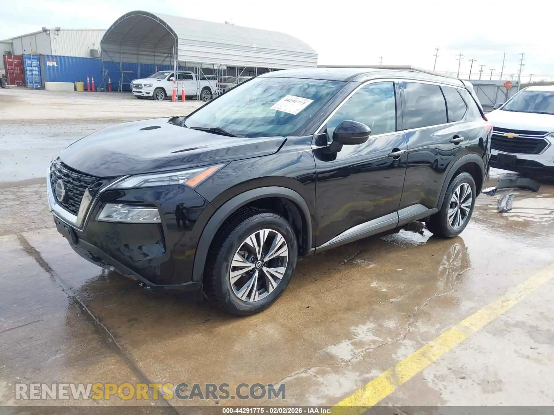 2 Photograph of a damaged car JN8AT3BB7MW223249 NISSAN ROGUE 2021