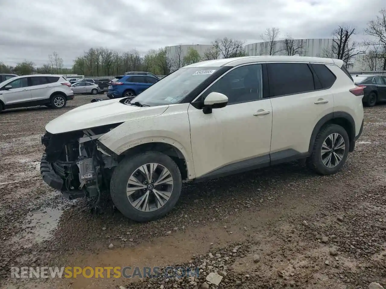 1 Photograph of a damaged car JN8AT3BB8MW209098 NISSAN ROGUE 2021