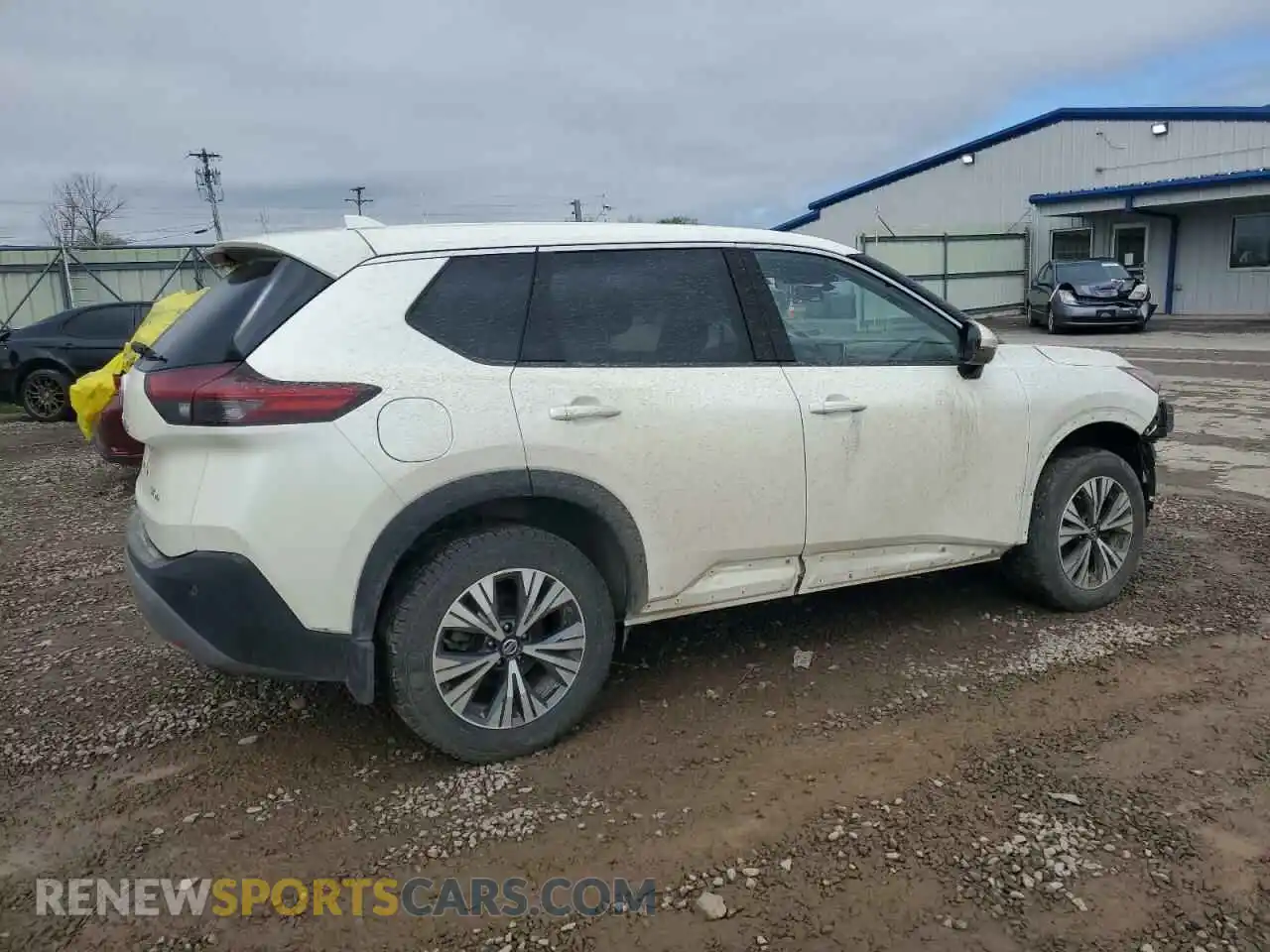 3 Photograph of a damaged car JN8AT3BB8MW209098 NISSAN ROGUE 2021