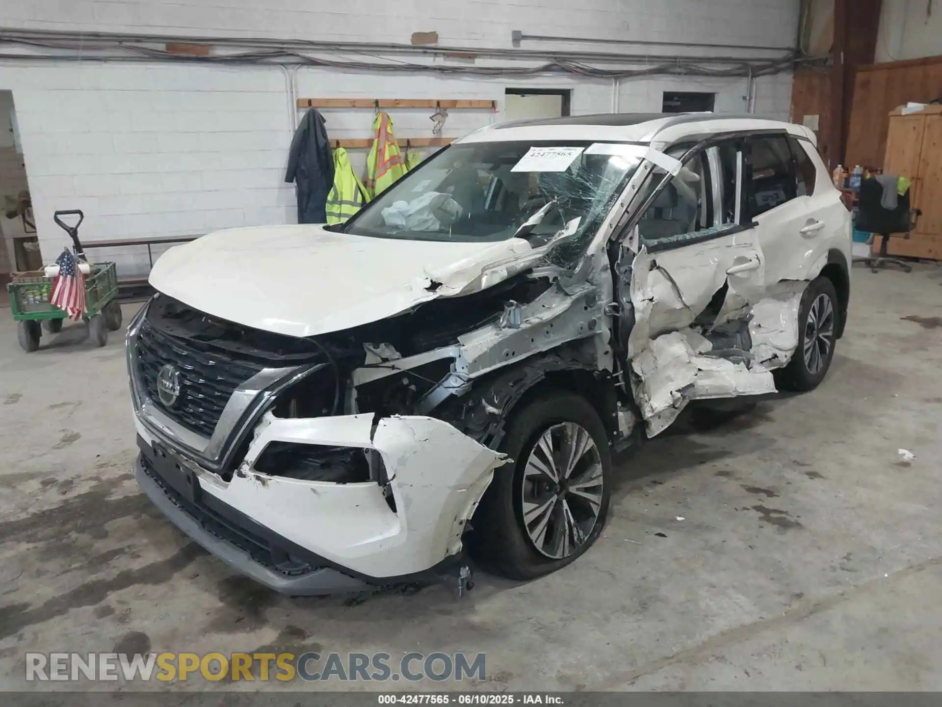 2 Фотография поврежденного автомобиля JN8AT3BB8MW217086 NISSAN ROGUE 2021