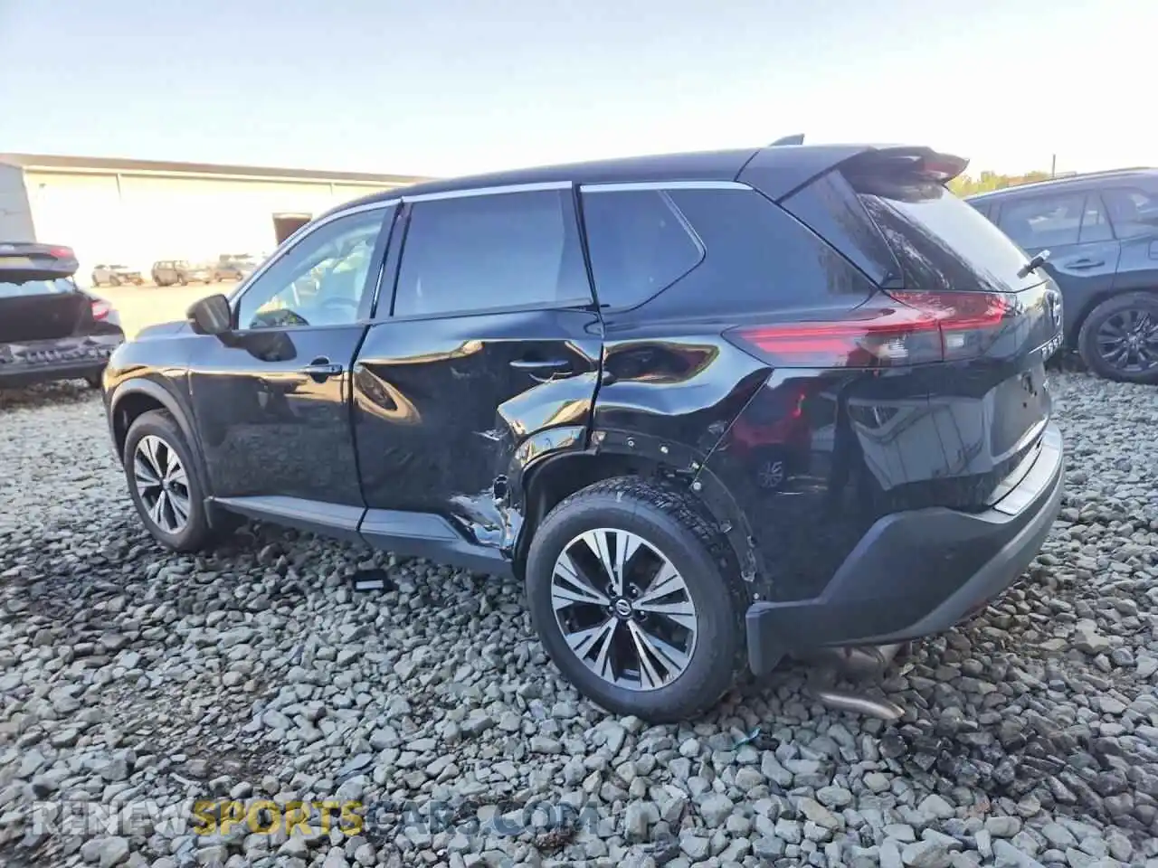 2 Photograph of a damaged car JN8AT3BB8MW224409 NISSAN ROGUE 2021
