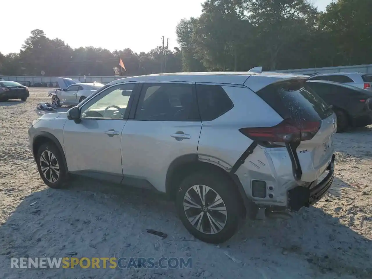 2 Photograph of a damaged car JN8AT3BB9MW224404 NISSAN ROGUE 2021