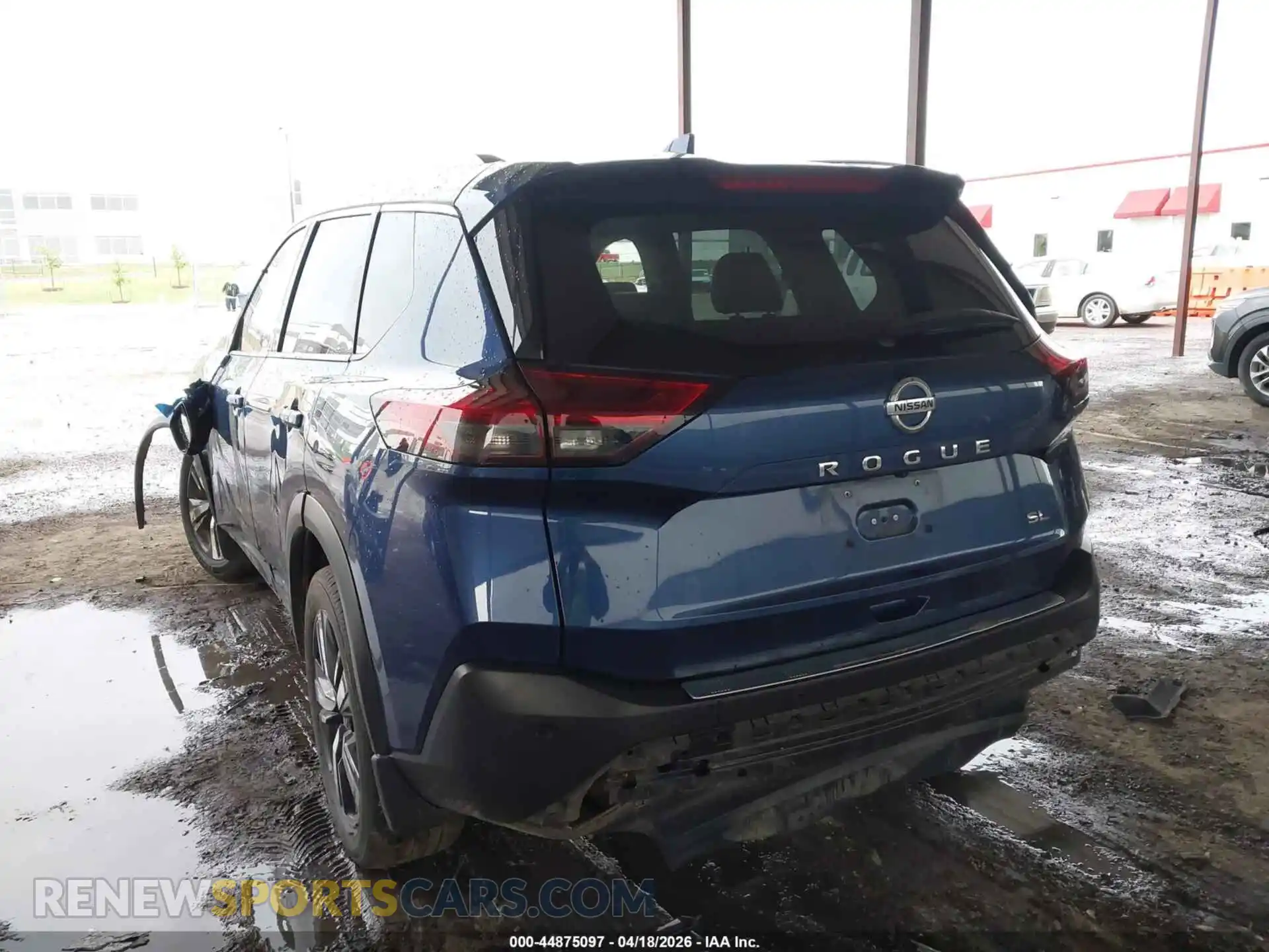 3 Photograph of a damaged car JN8AT3CA1MW024090 NISSAN ROGUE 2021