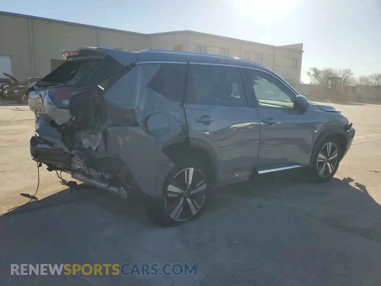 3 Photograph of a damaged car JN8AT3CA1MW028074 NISSAN ROGUE 2021