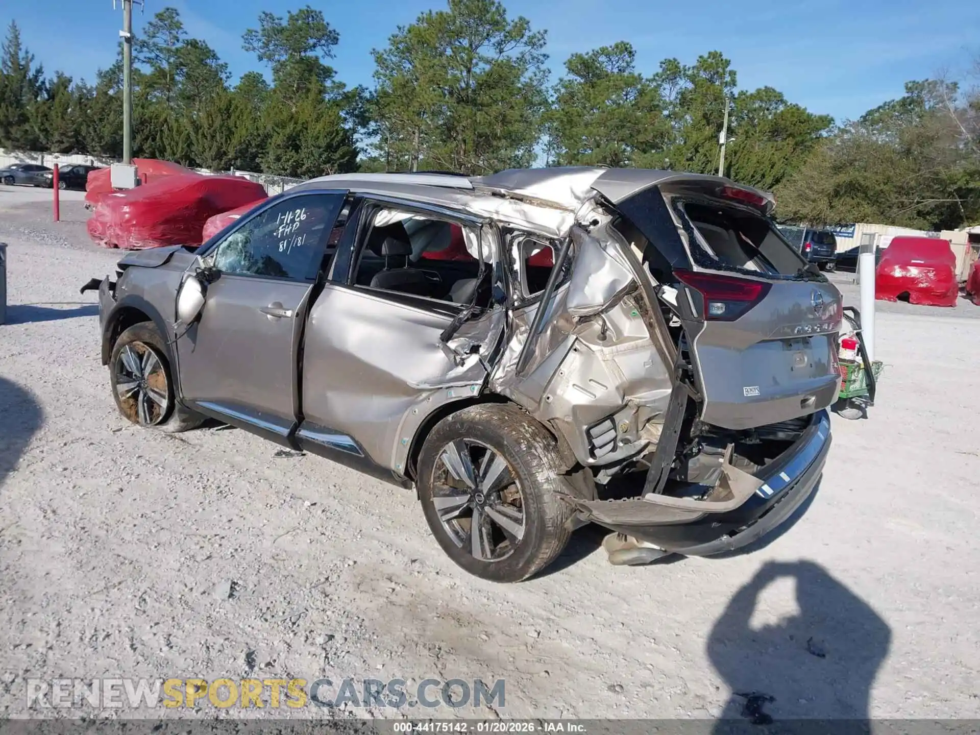 3 Photograph of a damaged car JN8AT3CA2MW018900 NISSAN ROGUE 2021