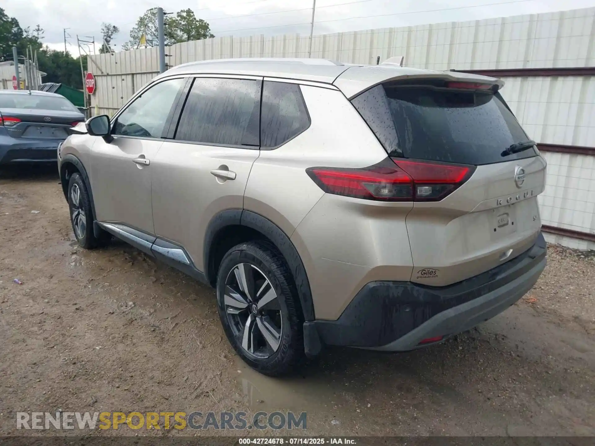 3 Photograph of a damaged car JN8AT3CA2MW019545 NISSAN ROGUE 2021