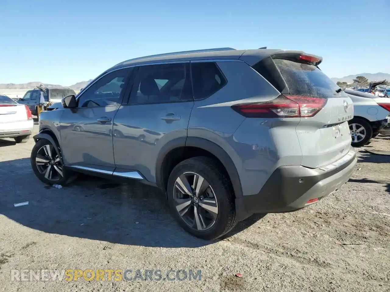2 Photograph of a damaged car JN8AT3CA3MW019828 NISSAN ROGUE 2021