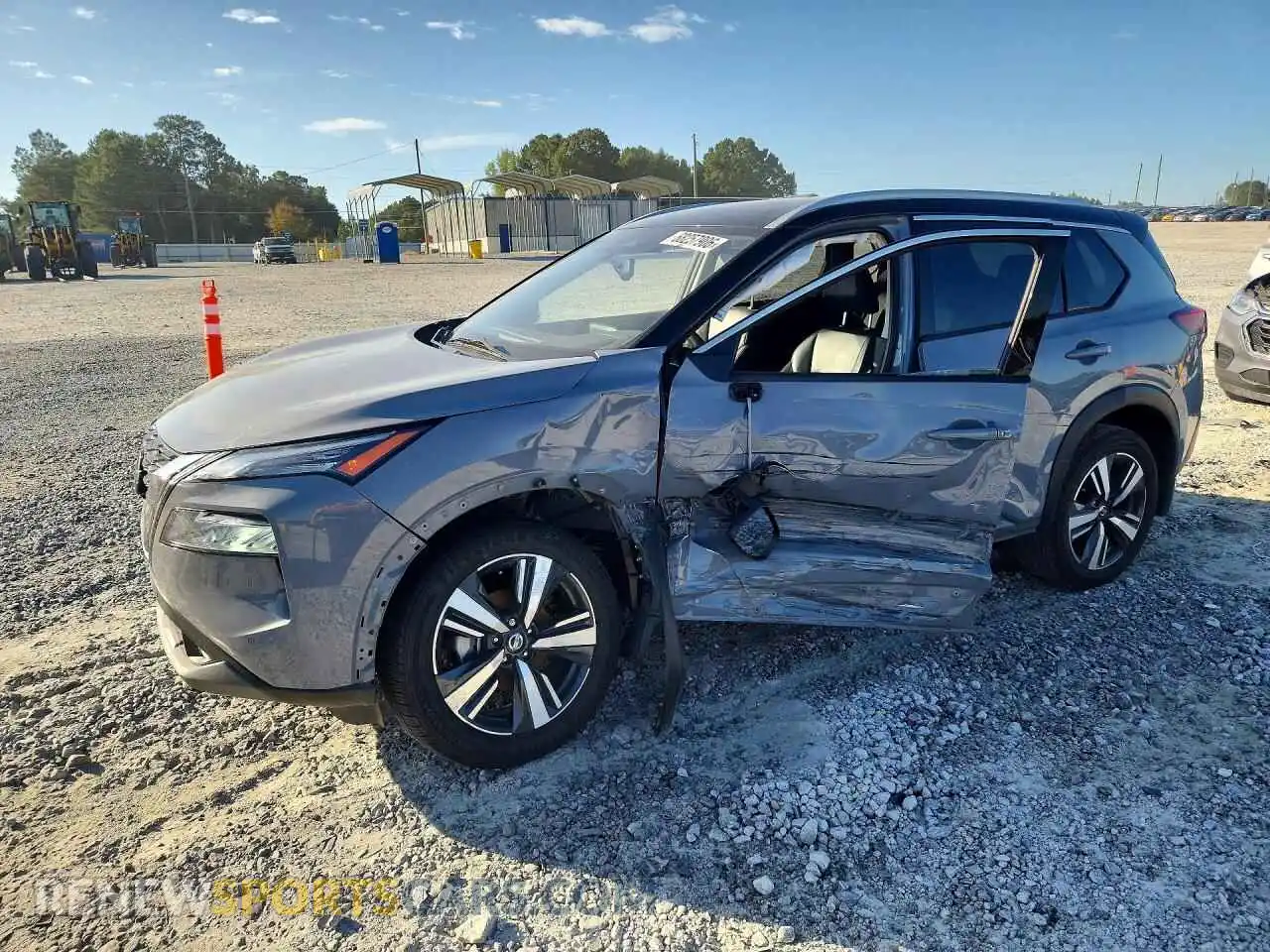 1 fotografías del automóvil dañado JN8AT3CA7MW012235 NISSAN ROGUE 2021
