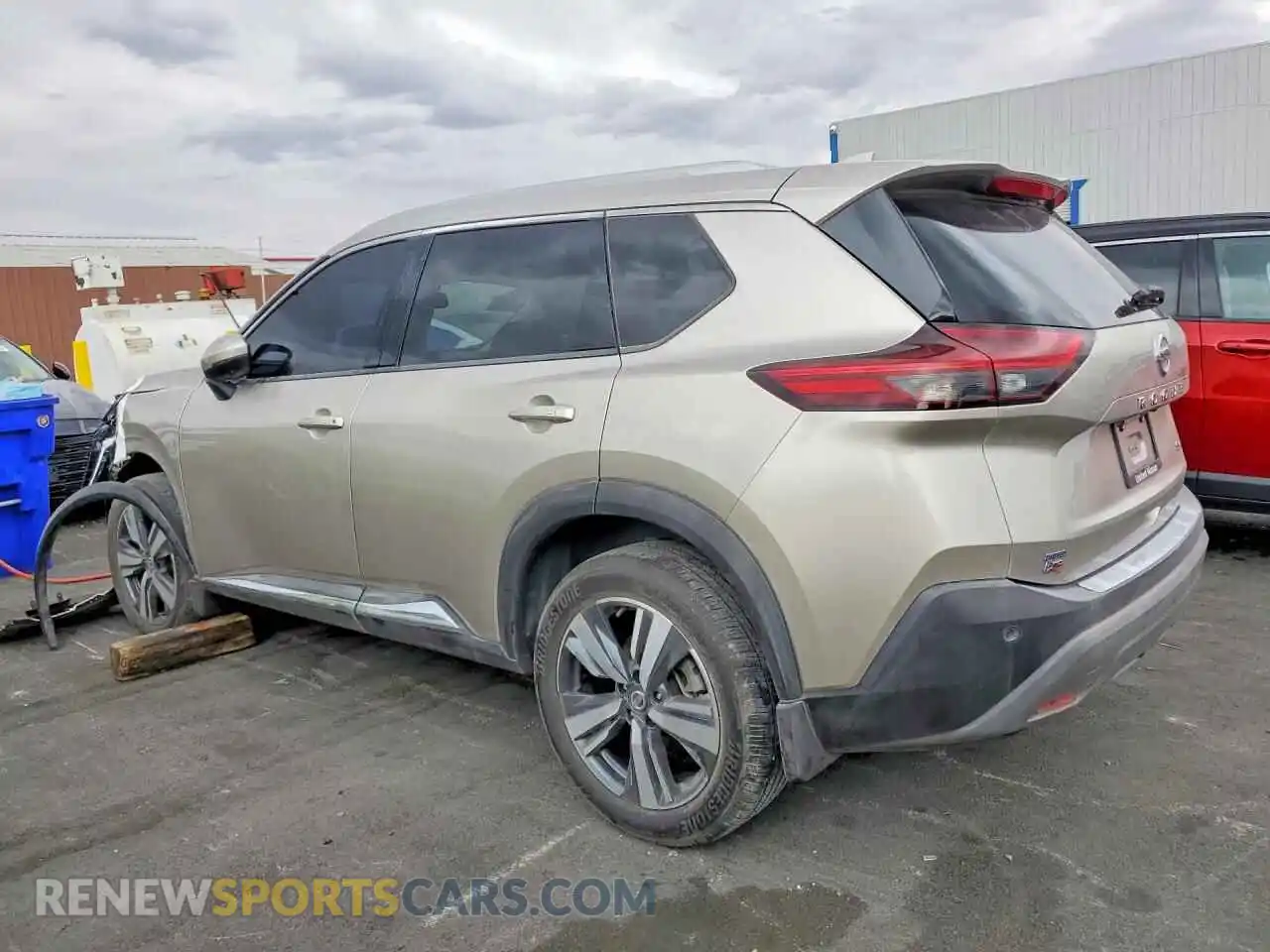 2 Фотография поврежденного автомобиля JN8AT3CA7MW026068 NISSAN ROGUE 2021