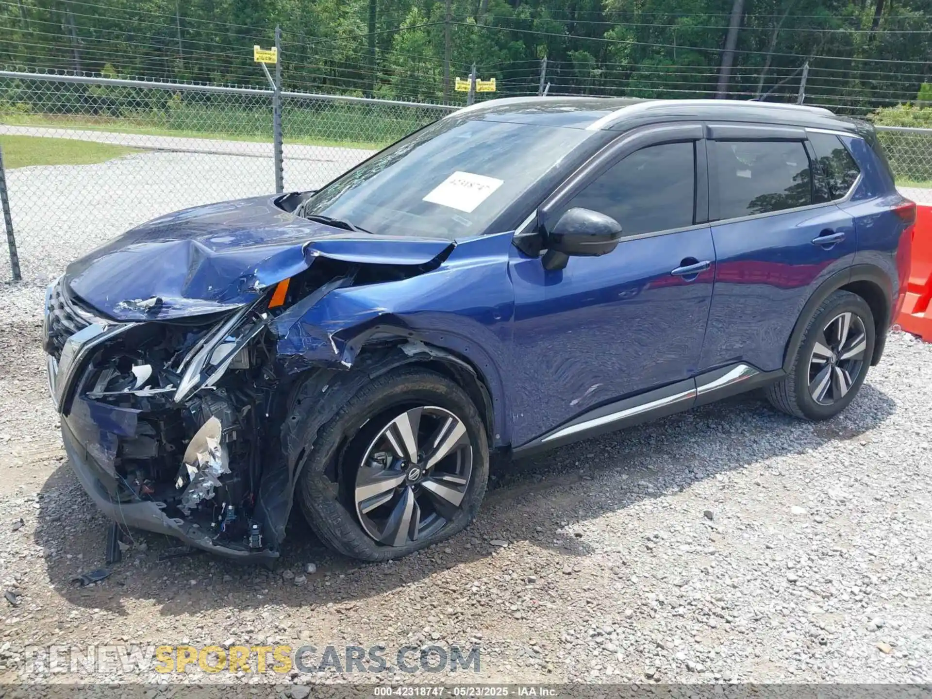 2 Photograph of a damaged car JN8AT3CA7MW028287 NISSAN ROGUE 2021