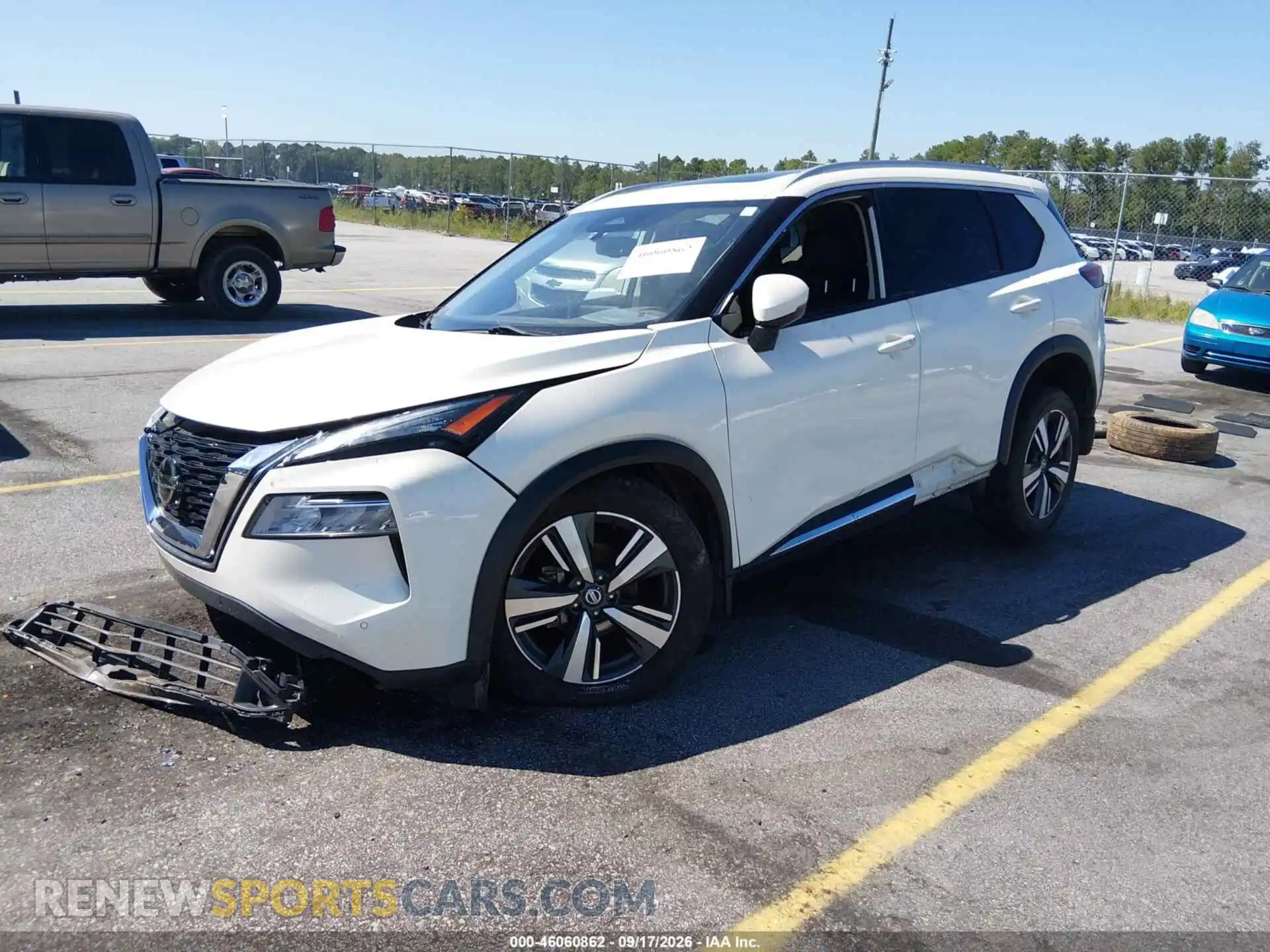 2 Photograph of a damaged car JN8AT3CB0MW241073 NISSAN ROGUE 2021