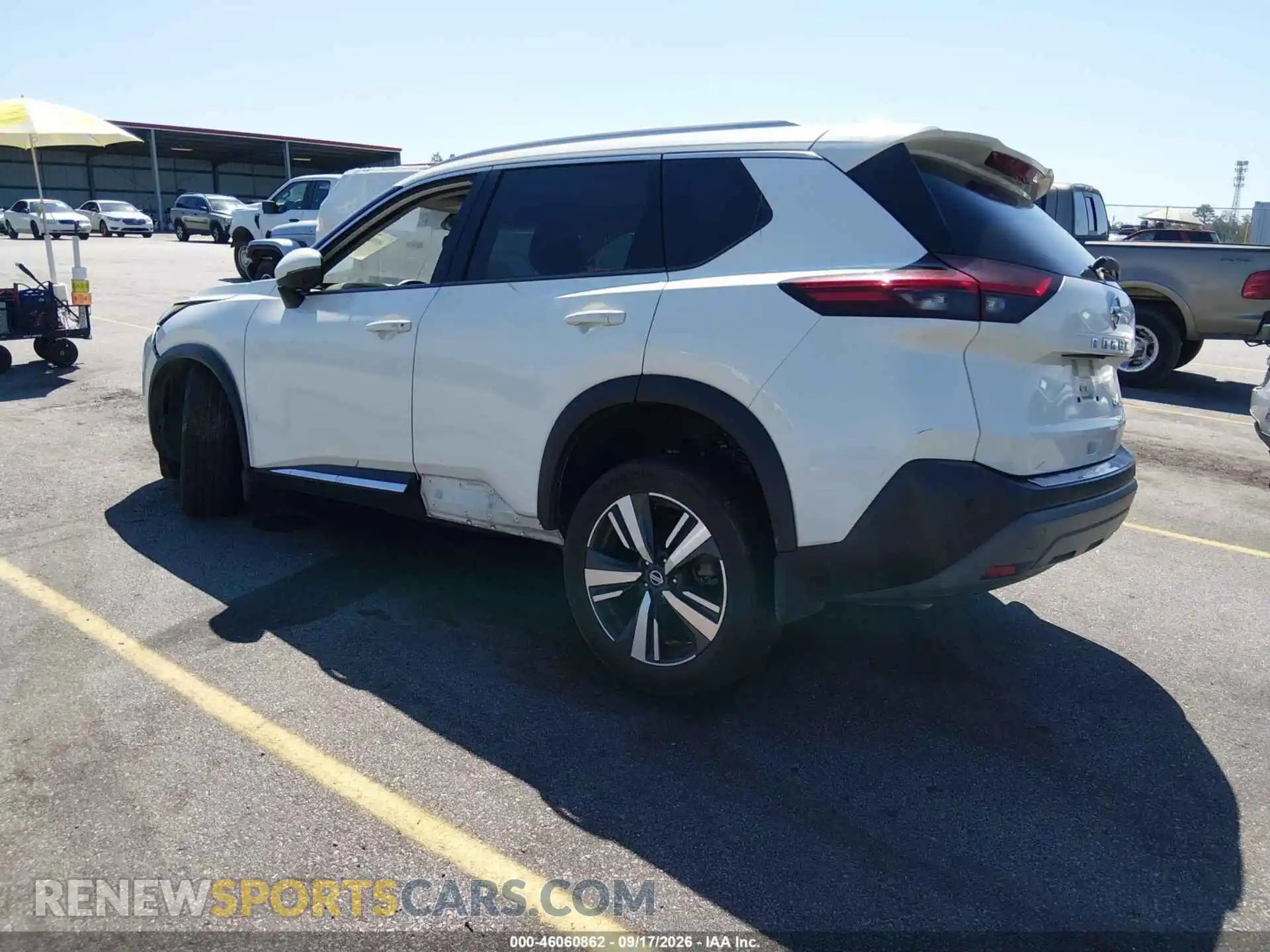 3 Photograph of a damaged car JN8AT3CB0MW241073 NISSAN ROGUE 2021