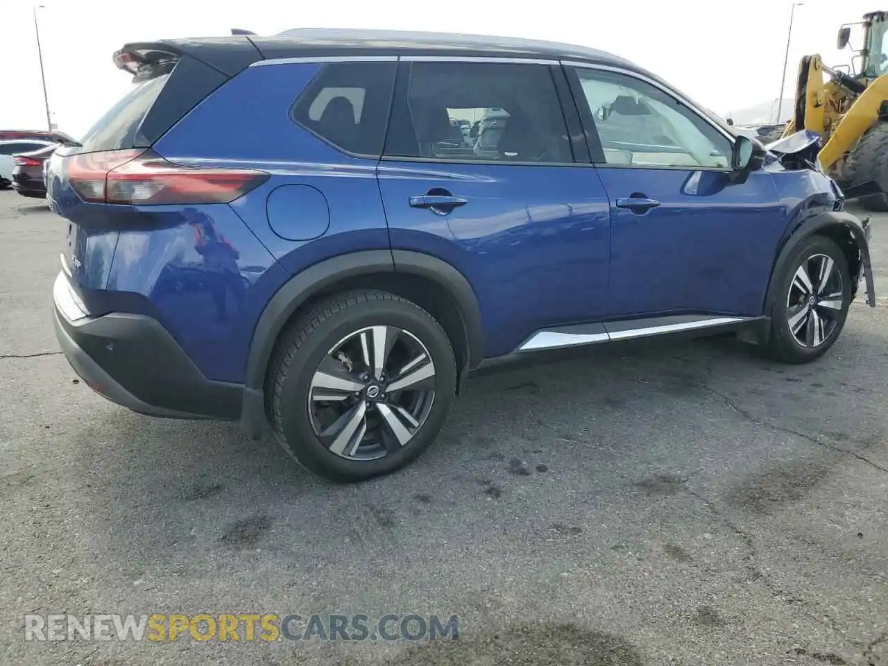 3 Photograph of a damaged car JN8AT3CB1MW231779 NISSAN ROGUE 2021