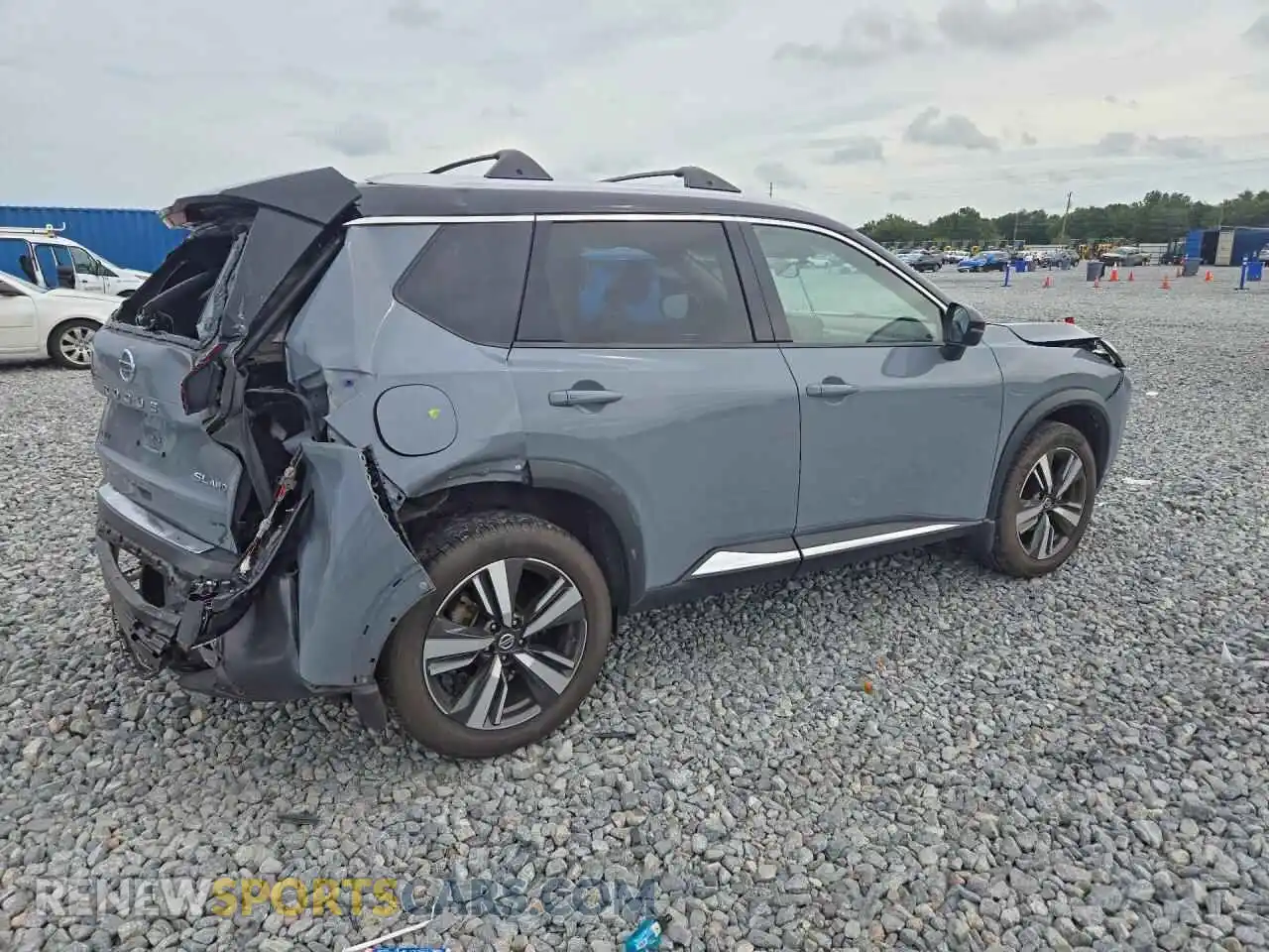 3 fotografías del automóvil dañado JN8AT3CB1MW232706 NISSAN ROGUE 2021