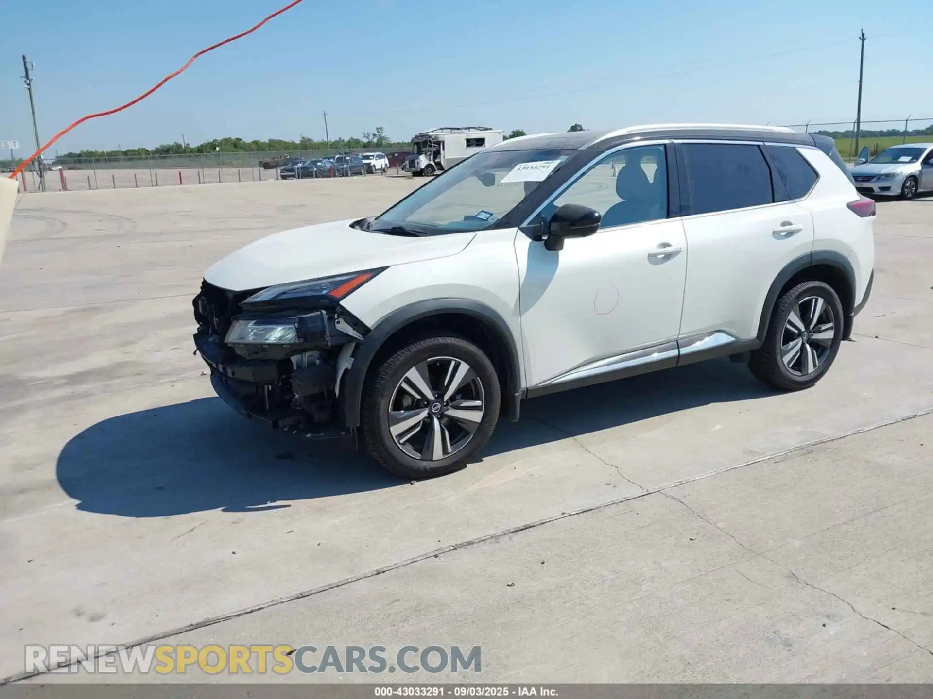 2 Photograph of a damaged car JN8AT3CB2MW230043 NISSAN ROGUE 2021