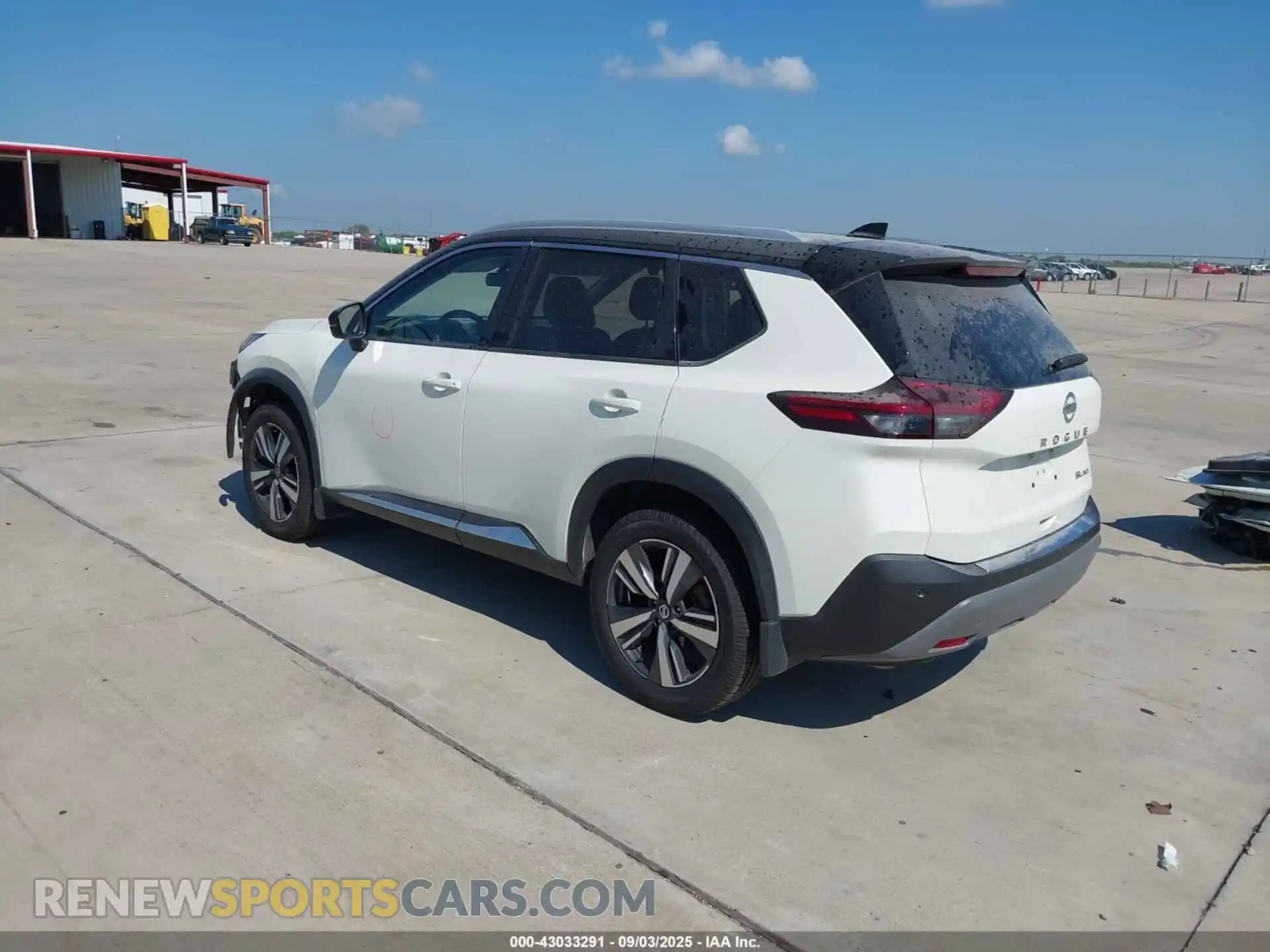 3 Photograph of a damaged car JN8AT3CB2MW230043 NISSAN ROGUE 2021
