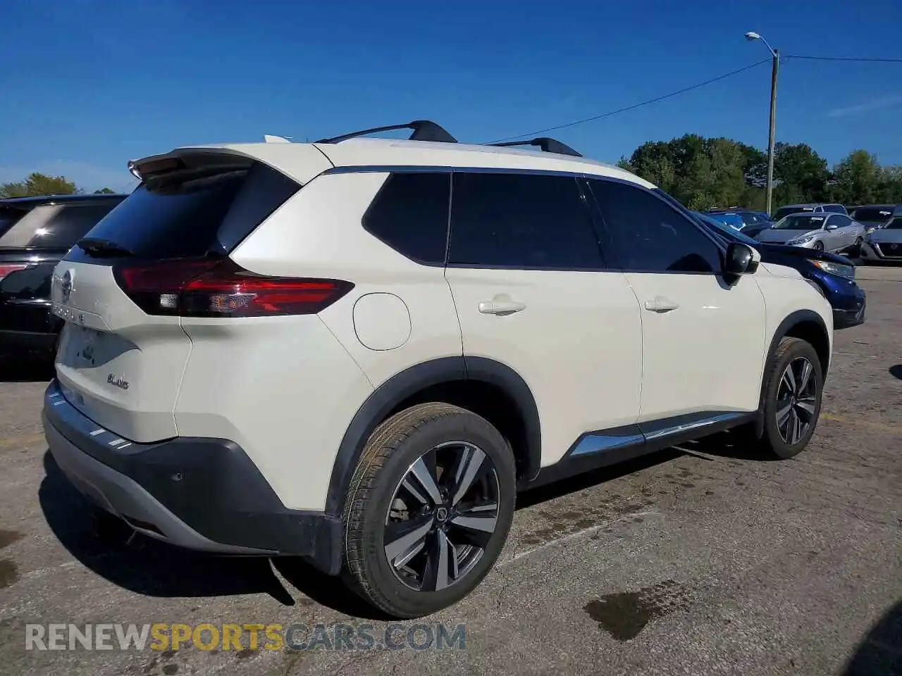 3 Photograph of a damaged car JN8AT3CB3MW241567 NISSAN ROGUE 2021