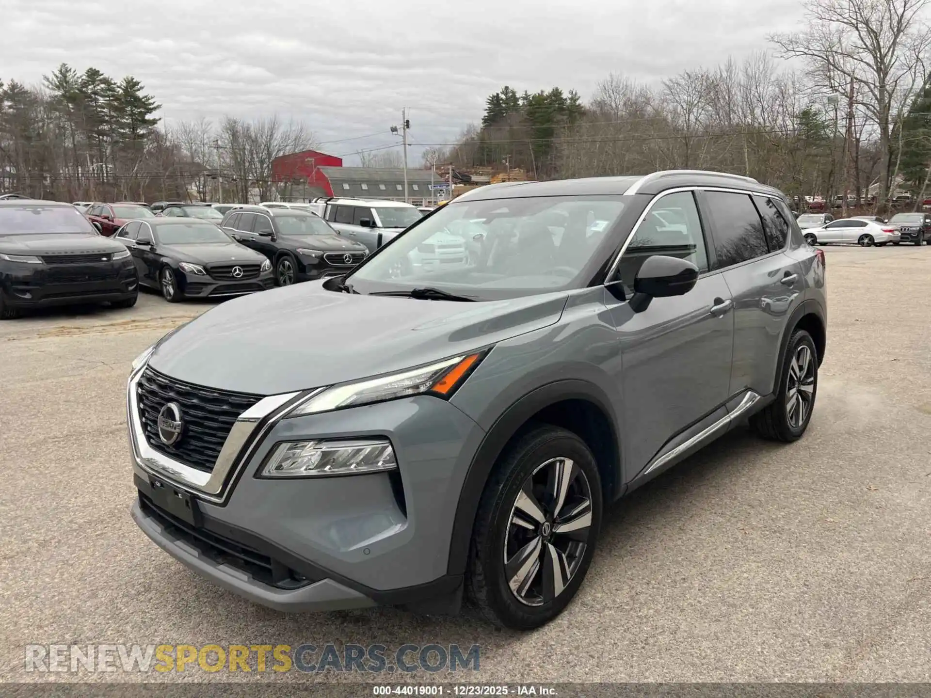 2 Photograph of a damaged car JN8AT3CB4MW214748 NISSAN ROGUE 2021