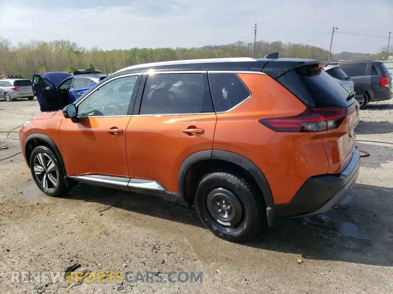 2 Photograph of a damaged car JN8AT3CB4MW239682 NISSAN ROGUE 2021