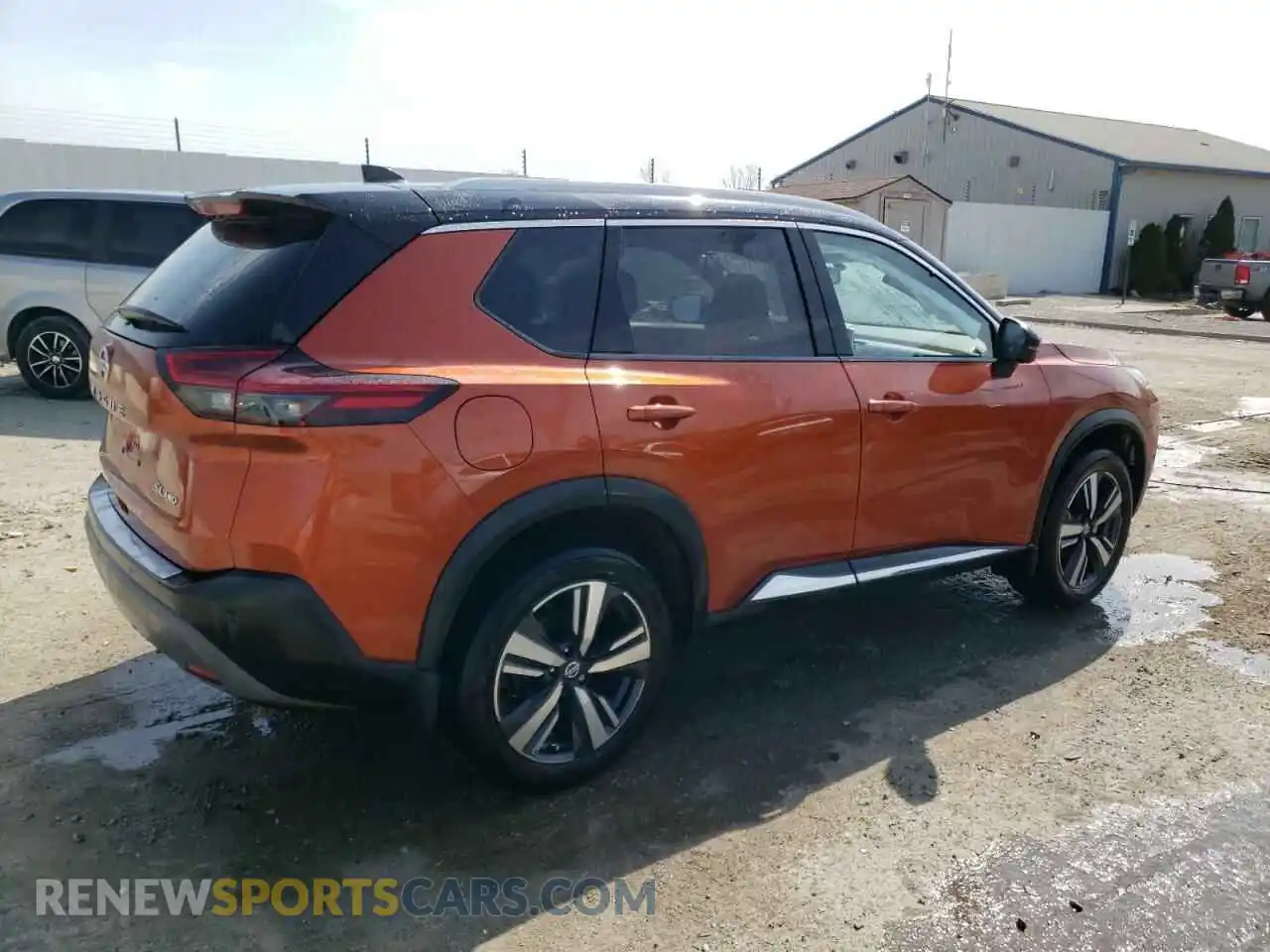3 Photograph of a damaged car JN8AT3CB4MW239682 NISSAN ROGUE 2021