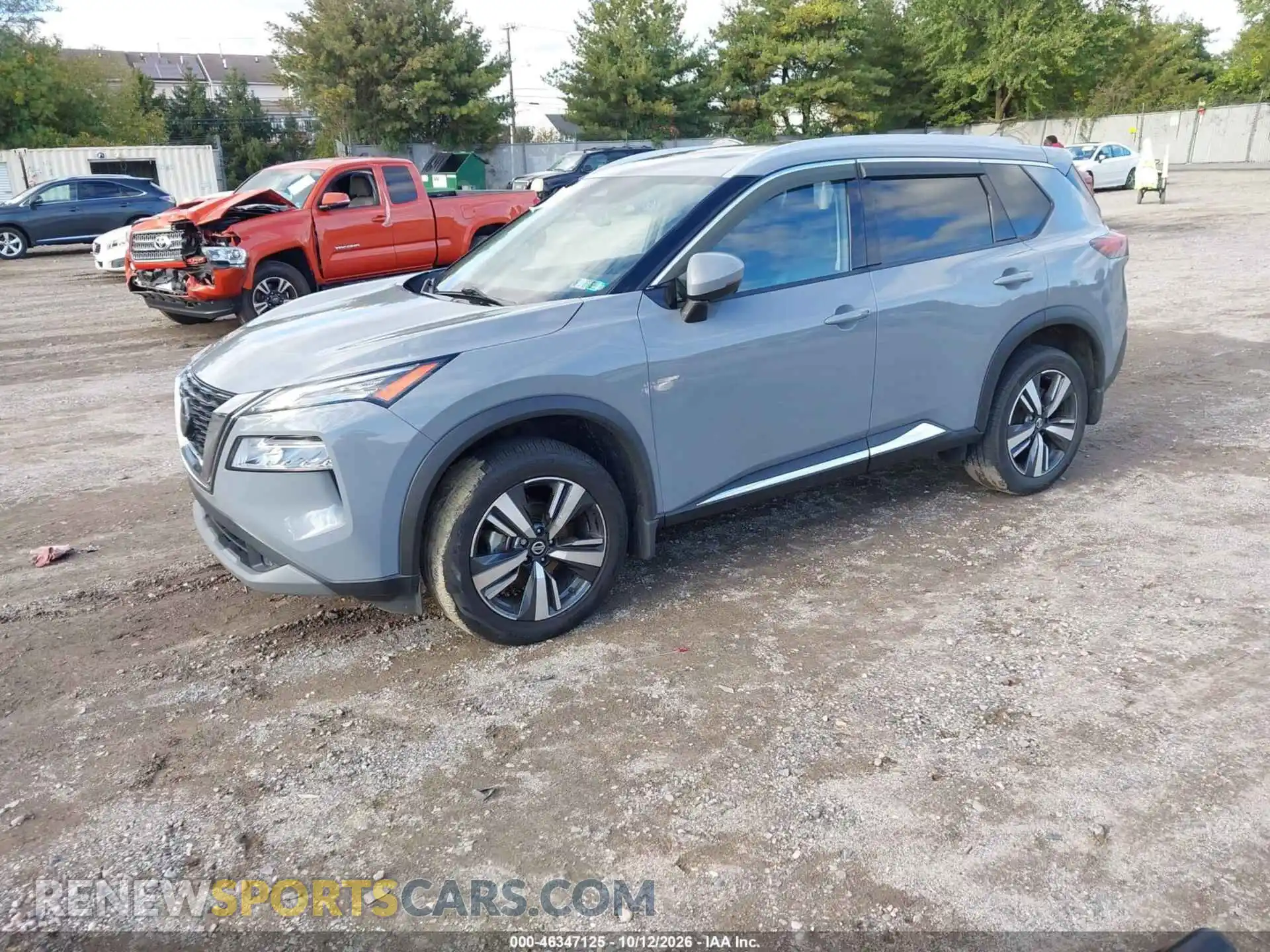 2 Photograph of a damaged car JN8AT3CB5MW204987 NISSAN ROGUE 2021