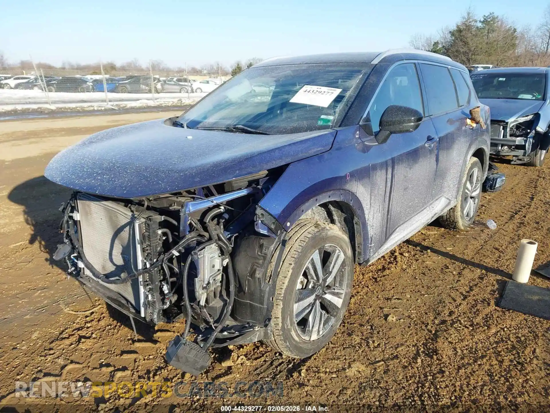 2 fotografías del automóvil dañado JN8AT3CB7MW213450 NISSAN ROGUE 2021