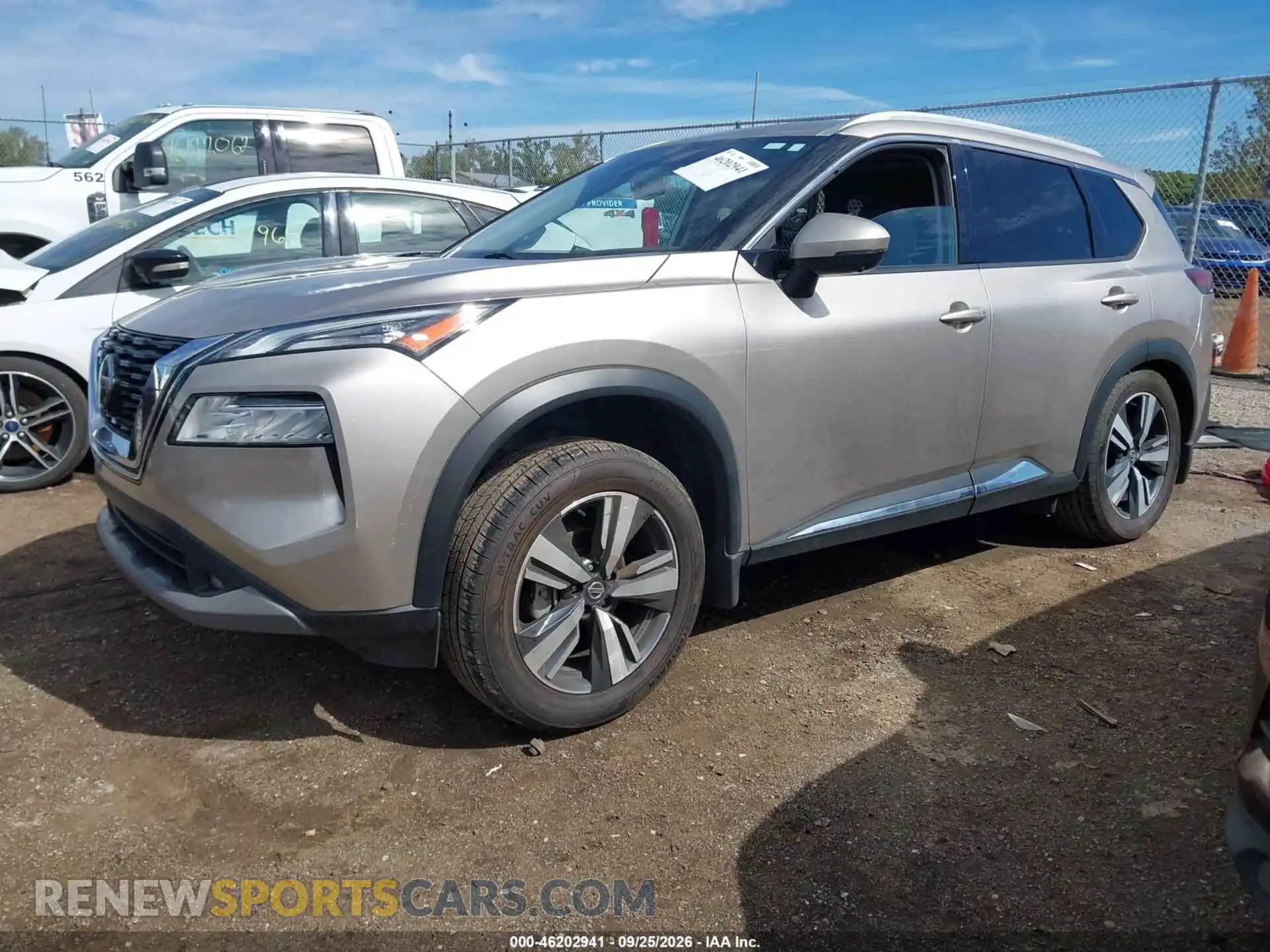 2 Photograph of a damaged car JN8AT3CB8MW229785 NISSAN ROGUE 2021