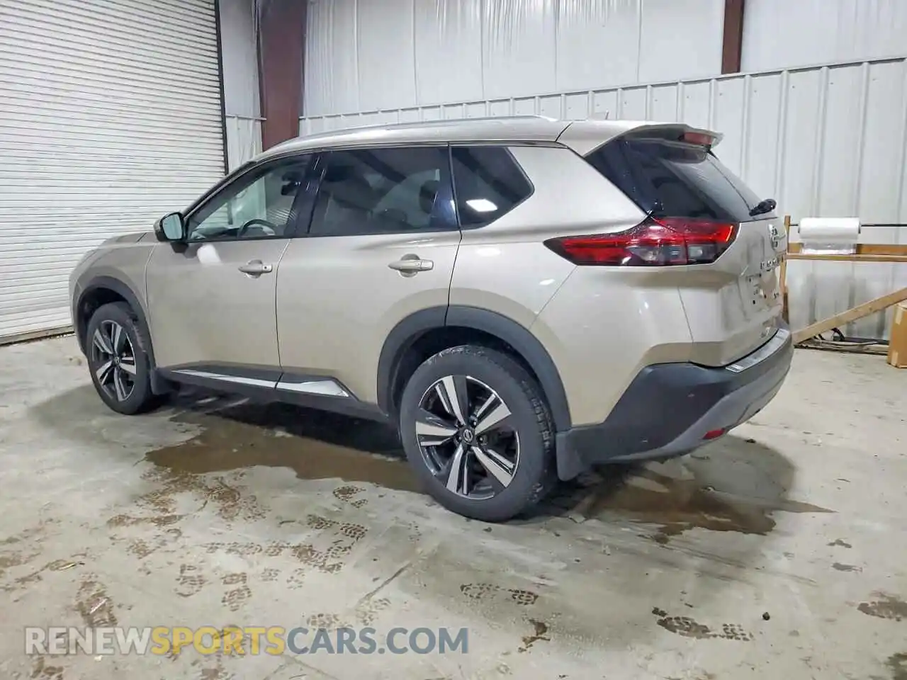 2 Photograph of a damaged car JN8AT3CB8MW238518 NISSAN ROGUE 2021
