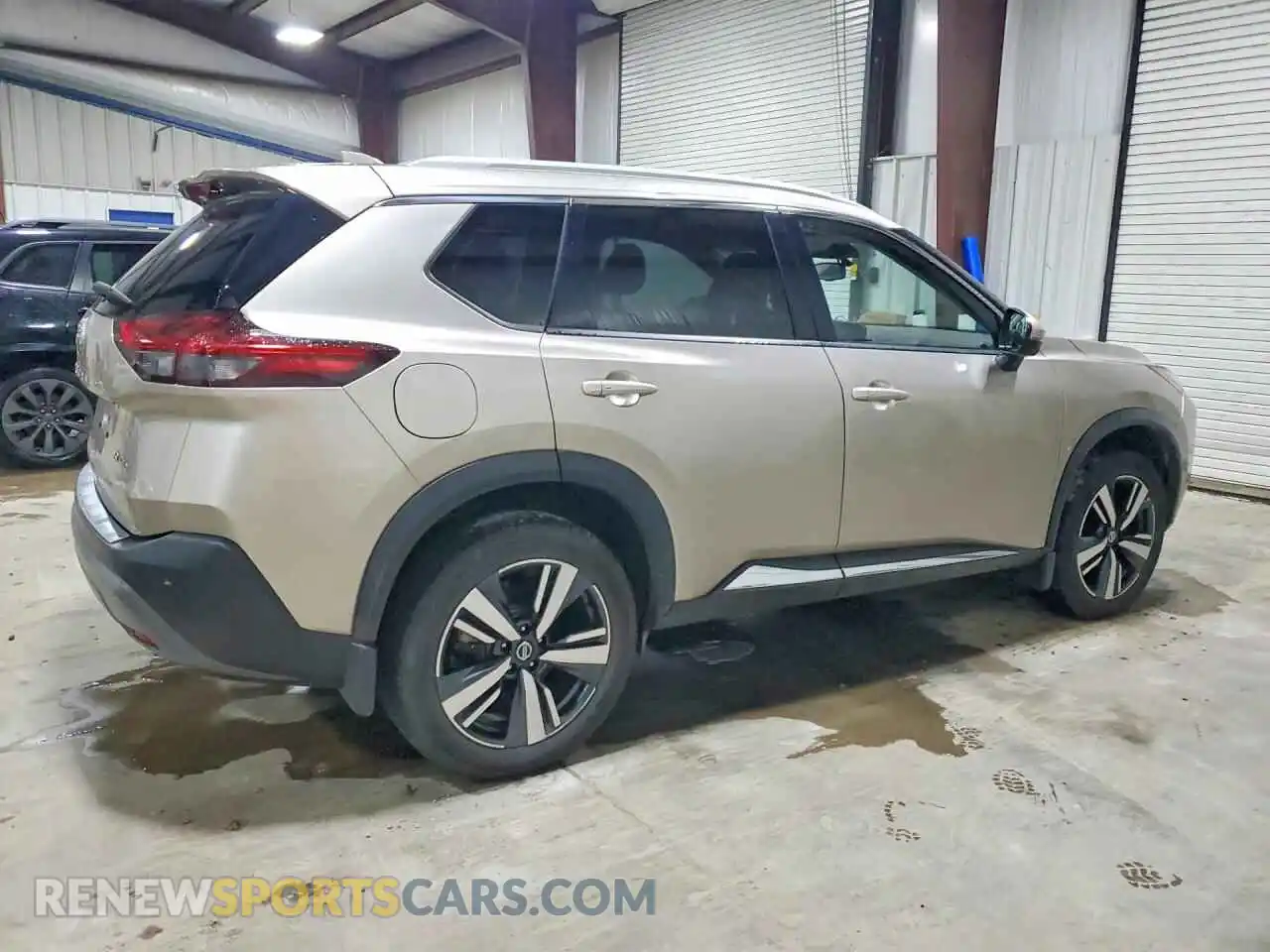 3 Photograph of a damaged car JN8AT3CB8MW238518 NISSAN ROGUE 2021