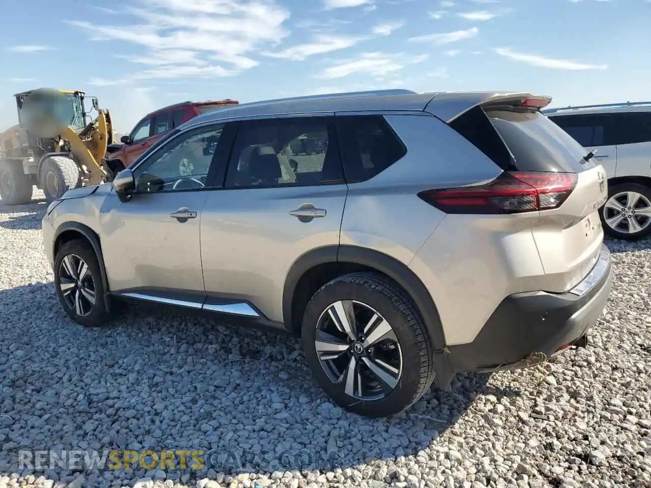 2 Photograph of a damaged car JN8AT3CB8MW239765 NISSAN ROGUE 2021