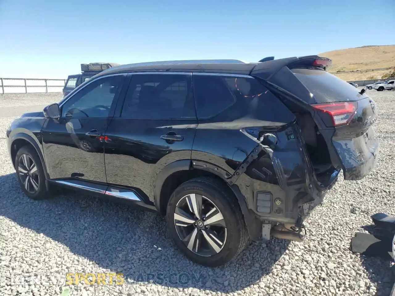 2 Photograph of a damaged car JN8AT3CB9MW237104 NISSAN ROGUE 2021