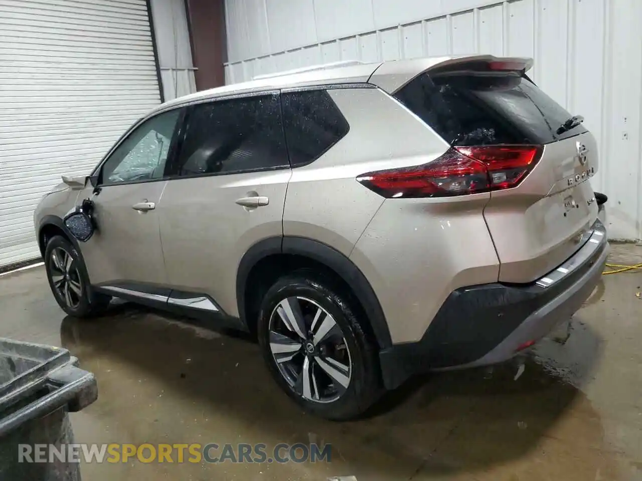 2 Photograph of a damaged car JN8AT3CBXMW239914 NISSAN ROGUE 2021