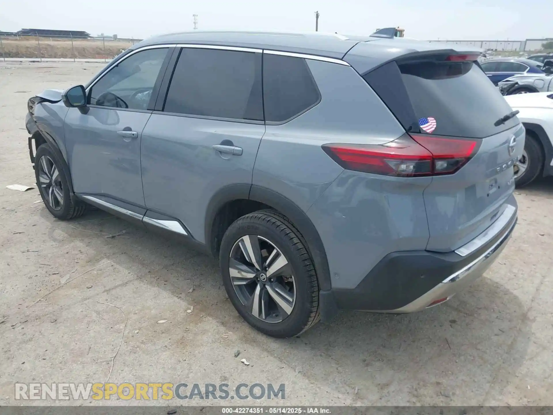 3 Photograph of a damaged car JN8AT3DC0MW102679 NISSAN ROGUE 2021