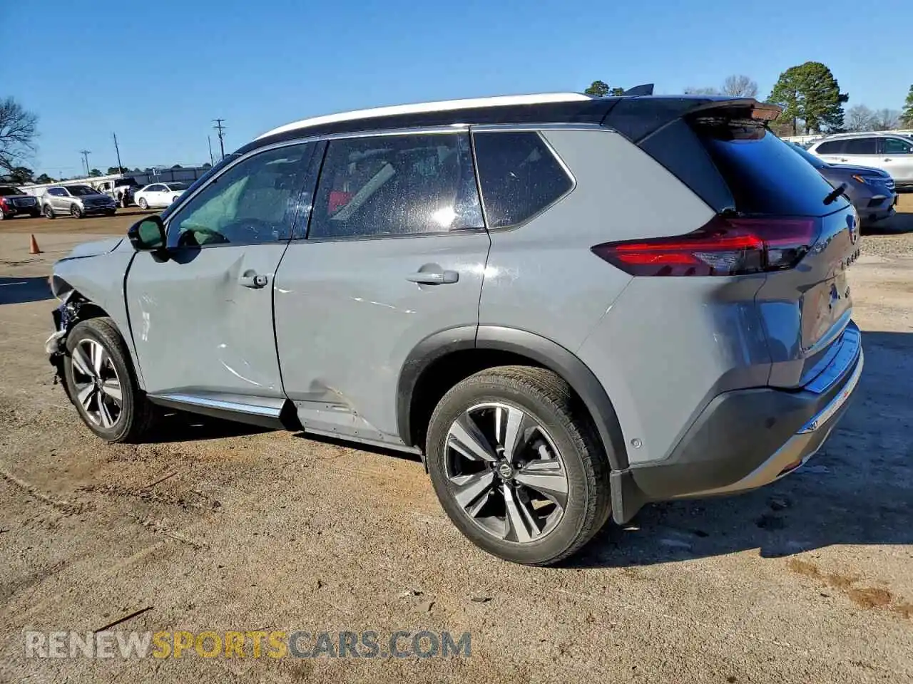 2 Photograph of a damaged car JN8AT3DC1MW102173 NISSAN ROGUE 2021