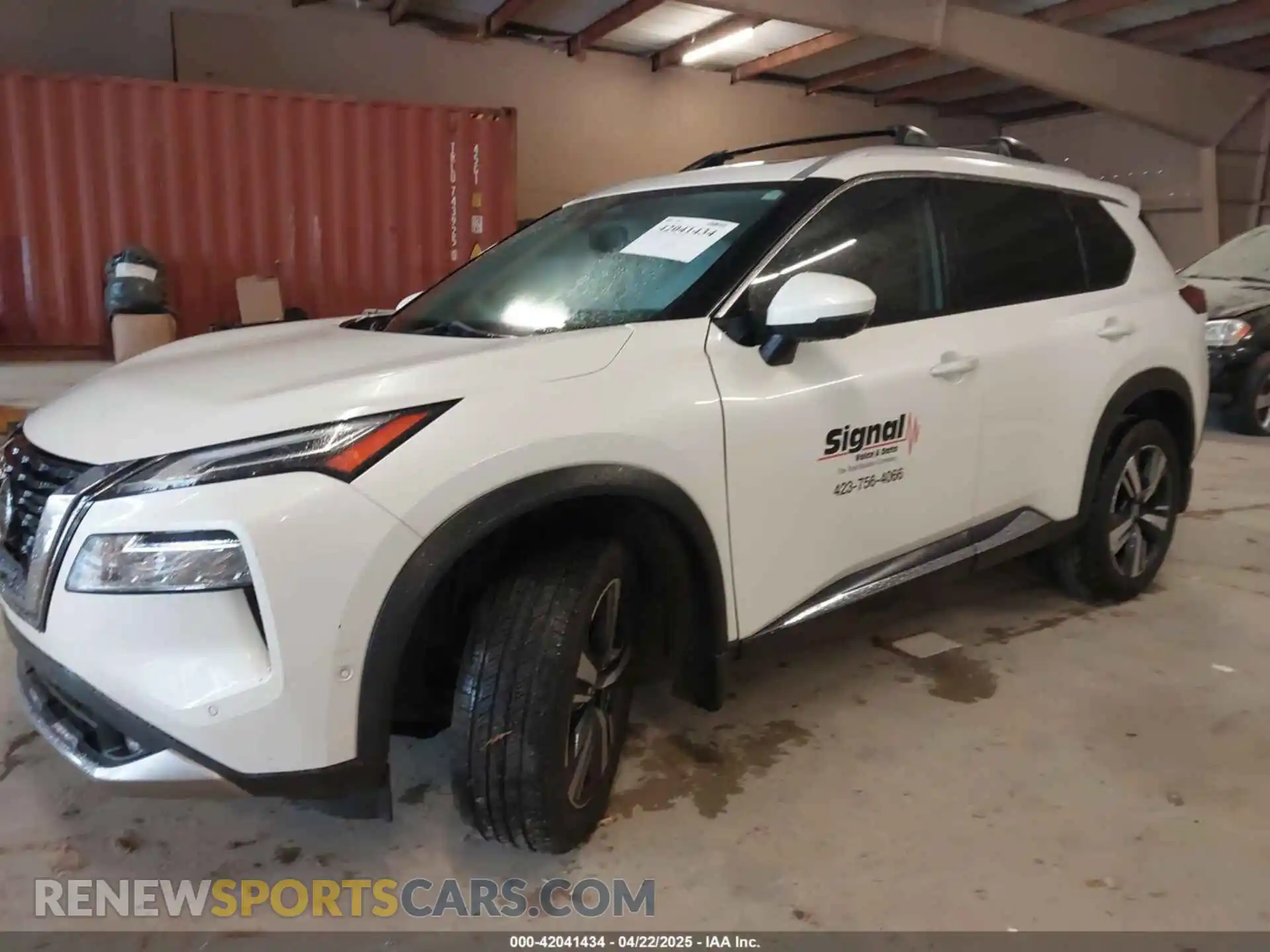2 Photograph of a damaged car JN8AT3DC2MW100271 NISSAN ROGUE 2021