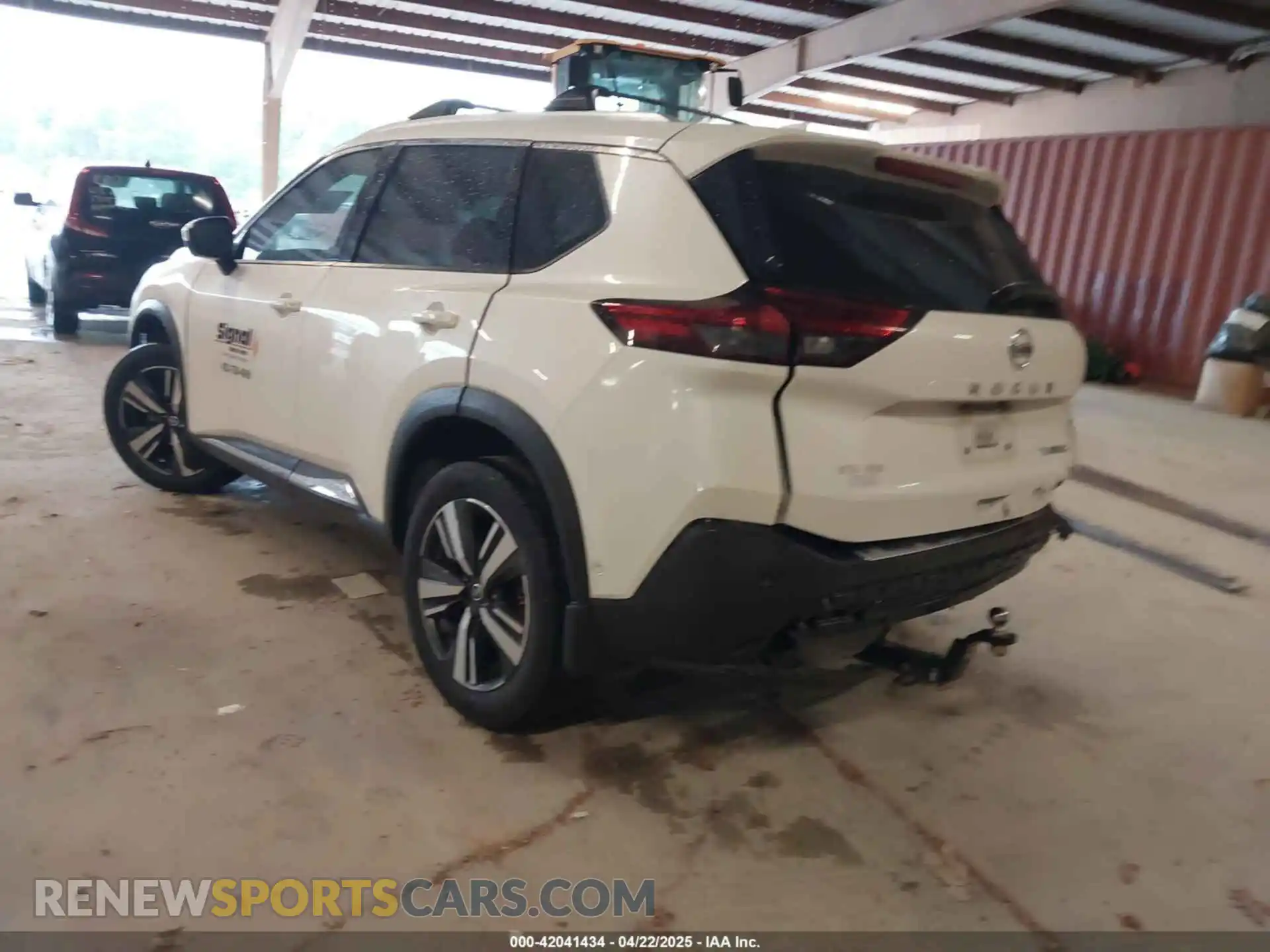 3 Photograph of a damaged car JN8AT3DC2MW100271 NISSAN ROGUE 2021
