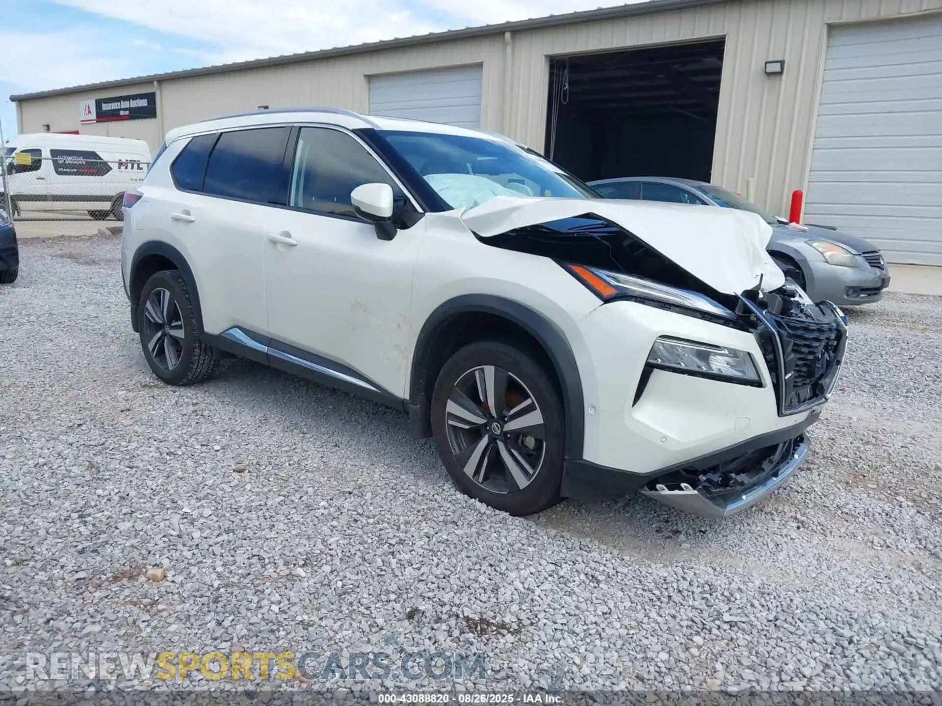 1 Photograph of a damaged car JN8AT3DC2MW106426 NISSAN ROGUE 2021