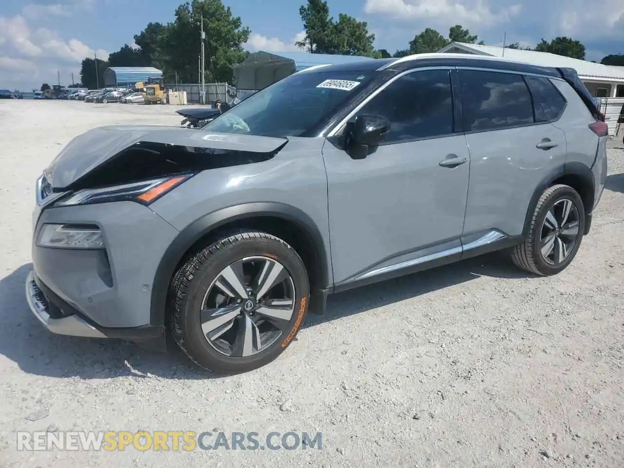 1 Photograph of a damaged car JN8AT3DC3MW103146 NISSAN ROGUE 2021