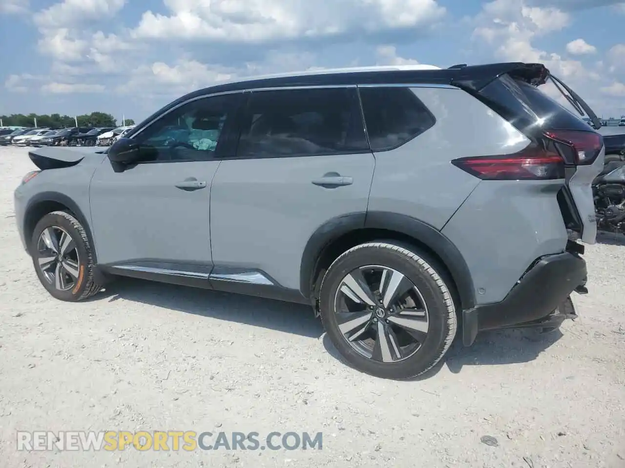 2 Photograph of a damaged car JN8AT3DC3MW103146 NISSAN ROGUE 2021