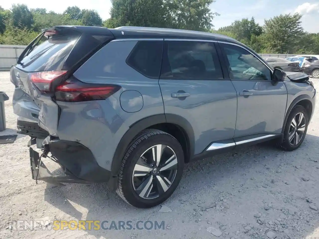 3 Photograph of a damaged car JN8AT3DC3MW103146 NISSAN ROGUE 2021