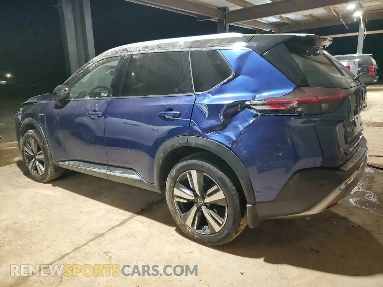 2 Photograph of a damaged car JN8AT3DC5MW100328 NISSAN ROGUE 2021