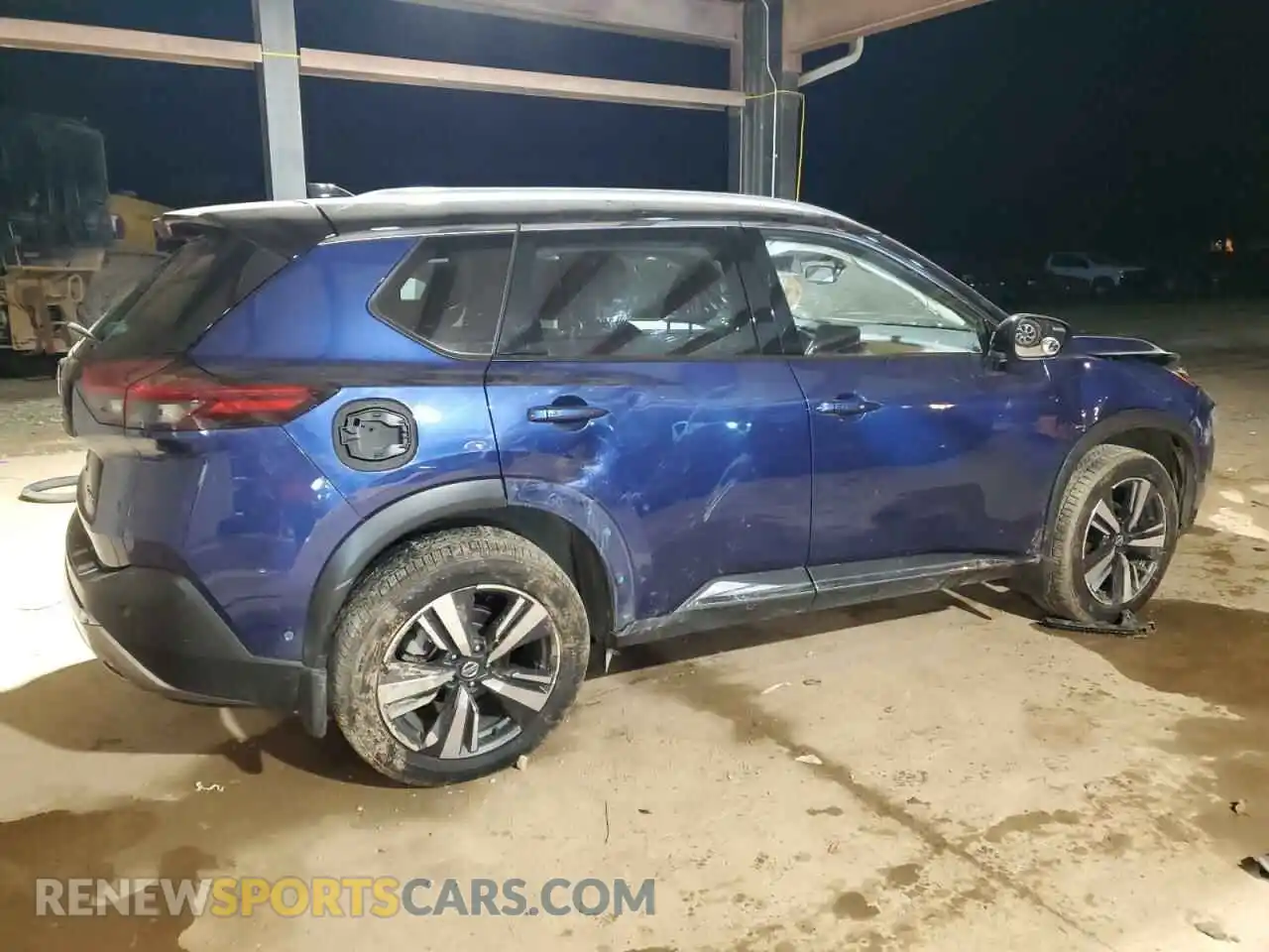 3 Photograph of a damaged car JN8AT3DC5MW100328 NISSAN ROGUE 2021