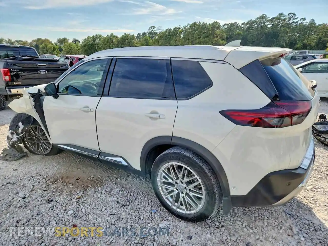 2 fotografías del automóvil dañado JN8AT3DC5MW102192 NISSAN ROGUE 2021