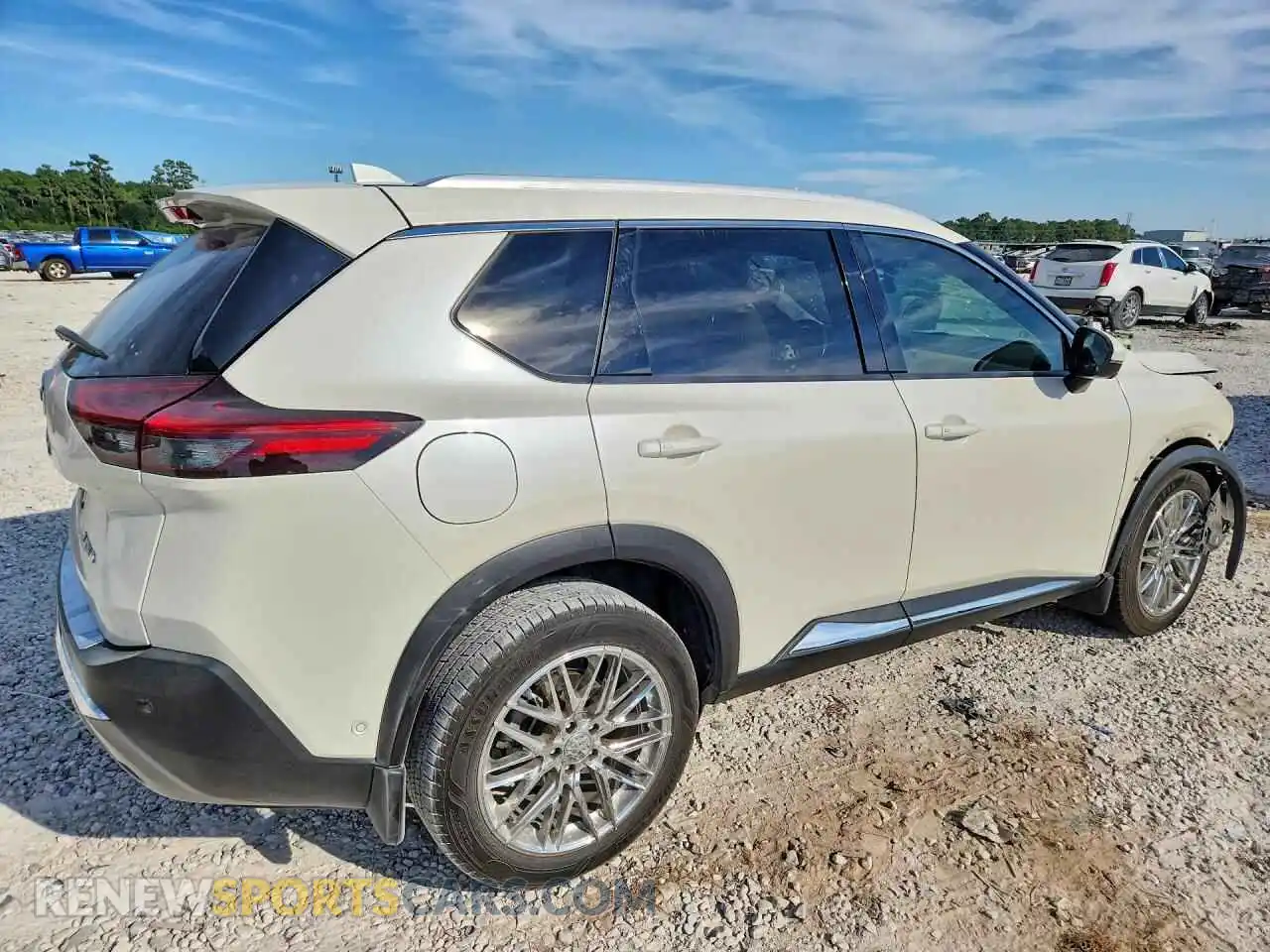 3 fotografías del automóvil dañado JN8AT3DC5MW102192 NISSAN ROGUE 2021