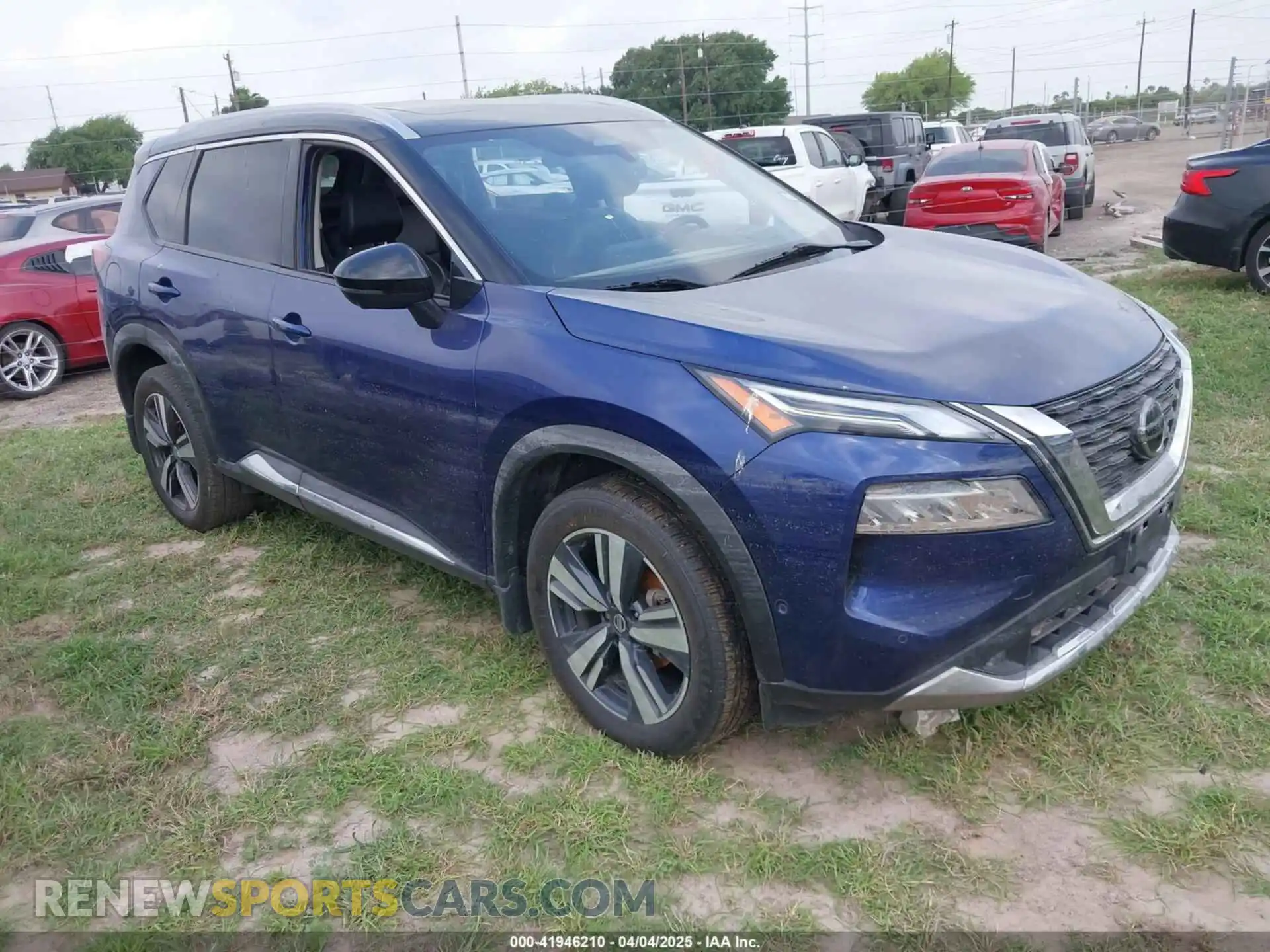 1 Photograph of a damaged car JN8AT3DC6MW103531 NISSAN ROGUE 2021